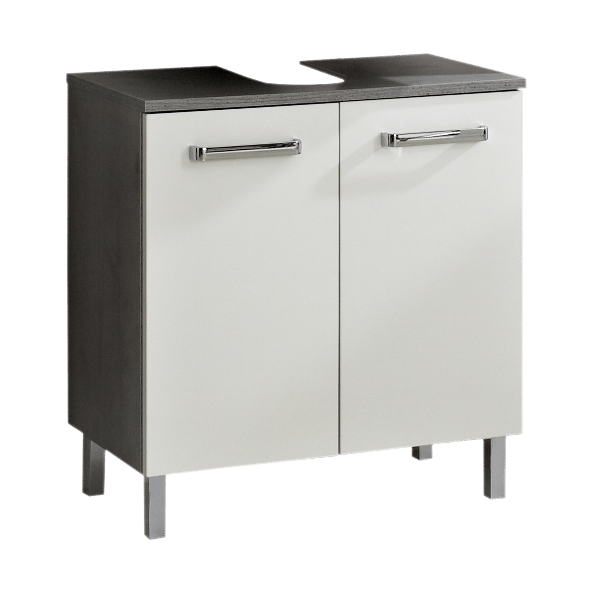 Waschbeckenunterschrank HANAU Weiß 33*60*62