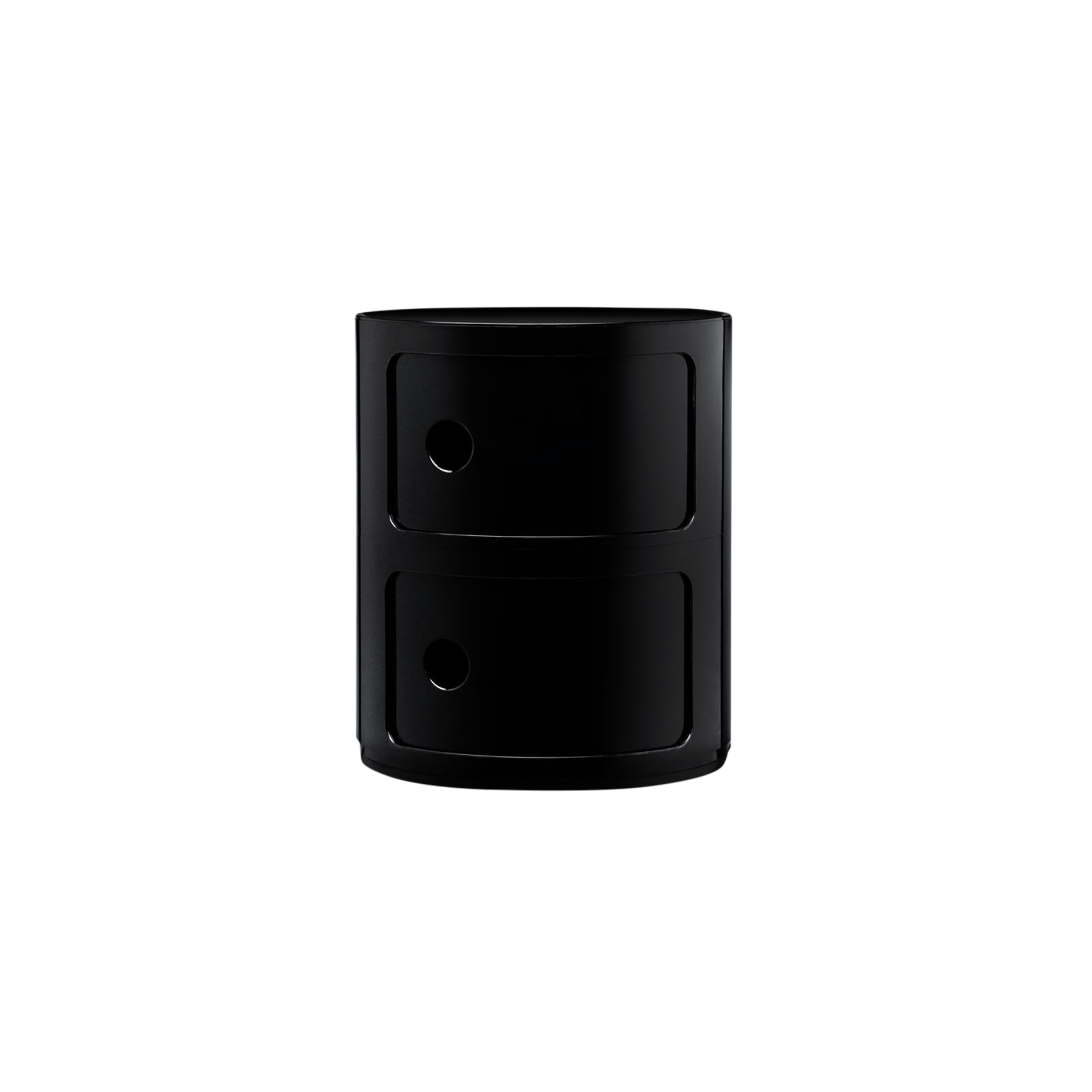 Kartell® Container Componibili Schwarz glänzend