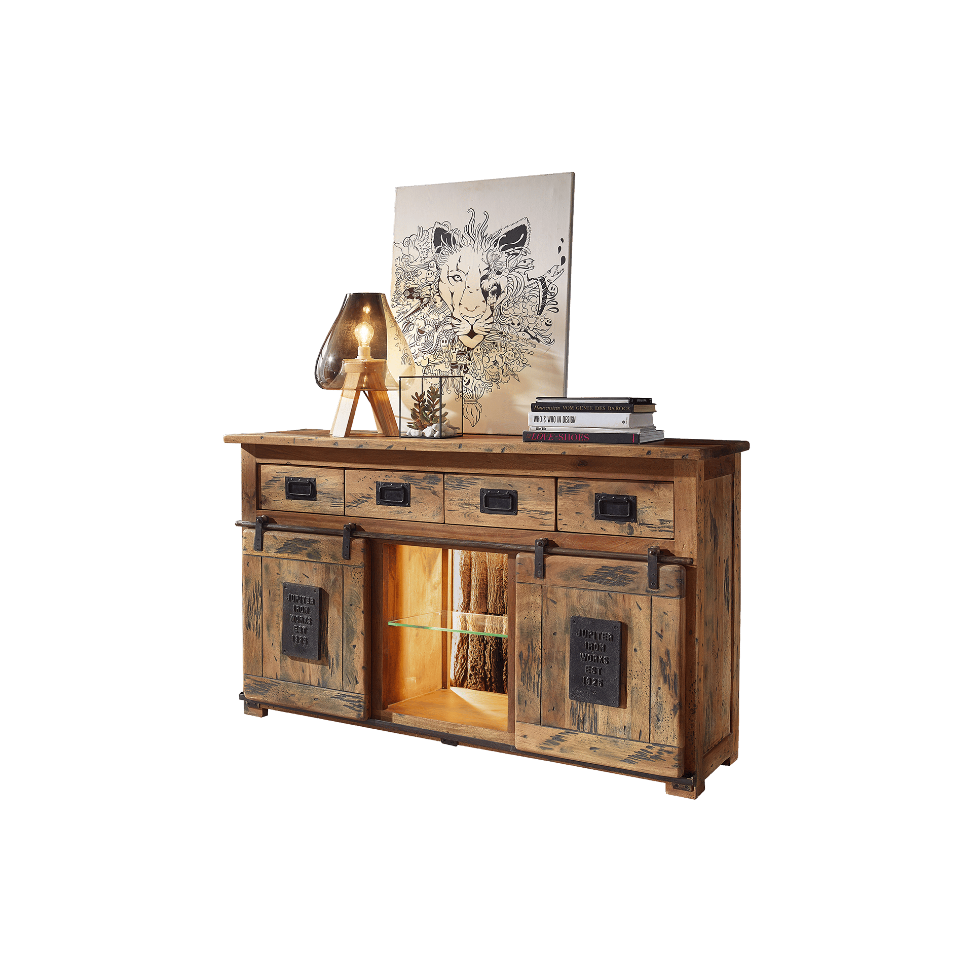 Sideboard Lina Holzfarben 150*45*90