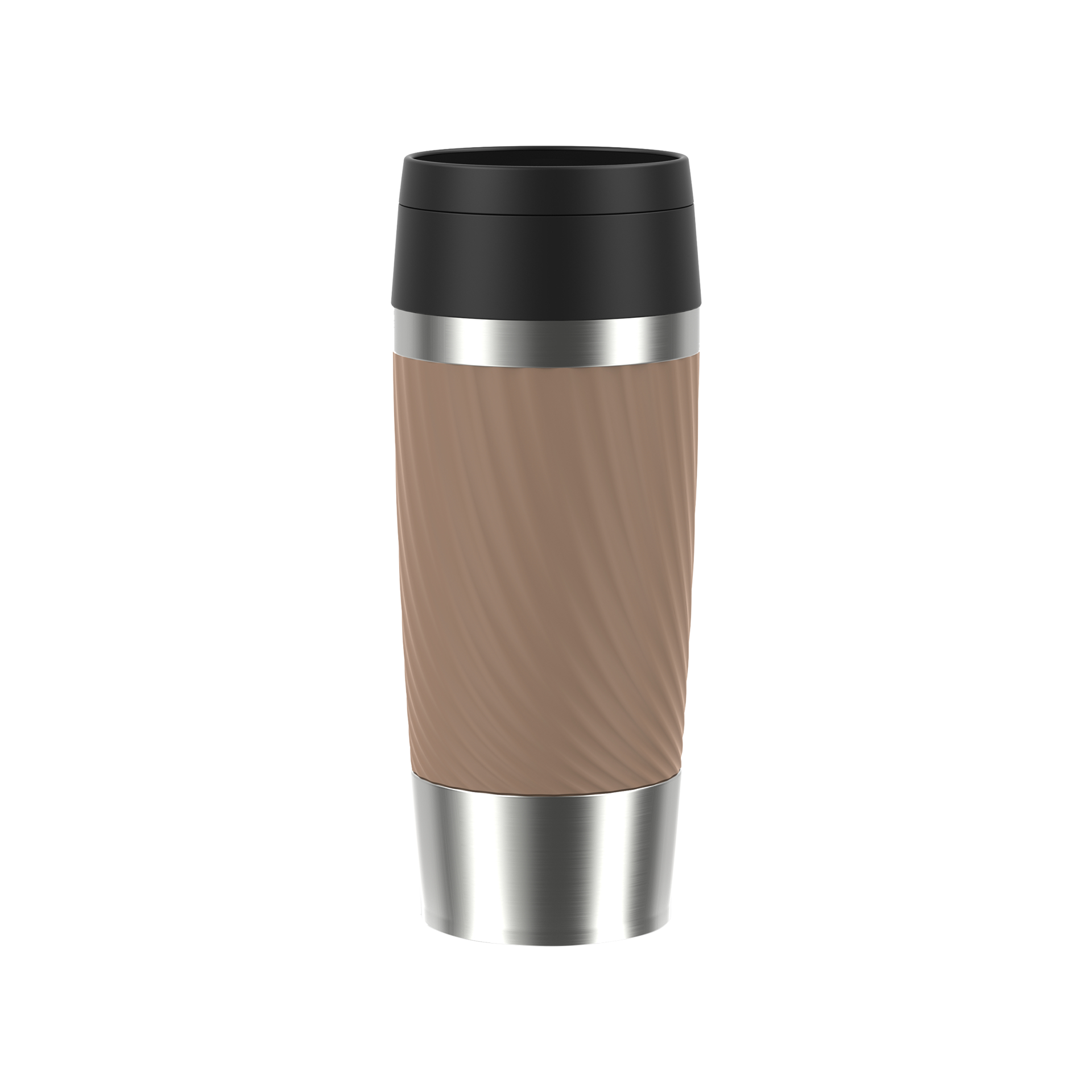 Trinkflasche Travel Mug Classic Twist Braun Trinkflasche Travel Mug Classic Twist Braun