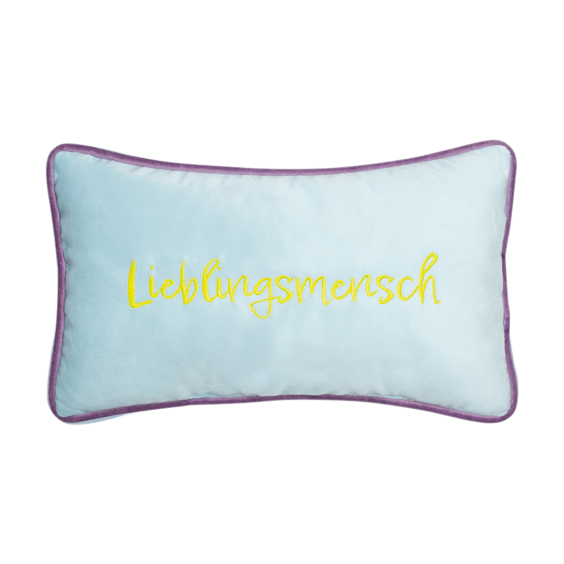 Kissen Petite Blue 18x32cm