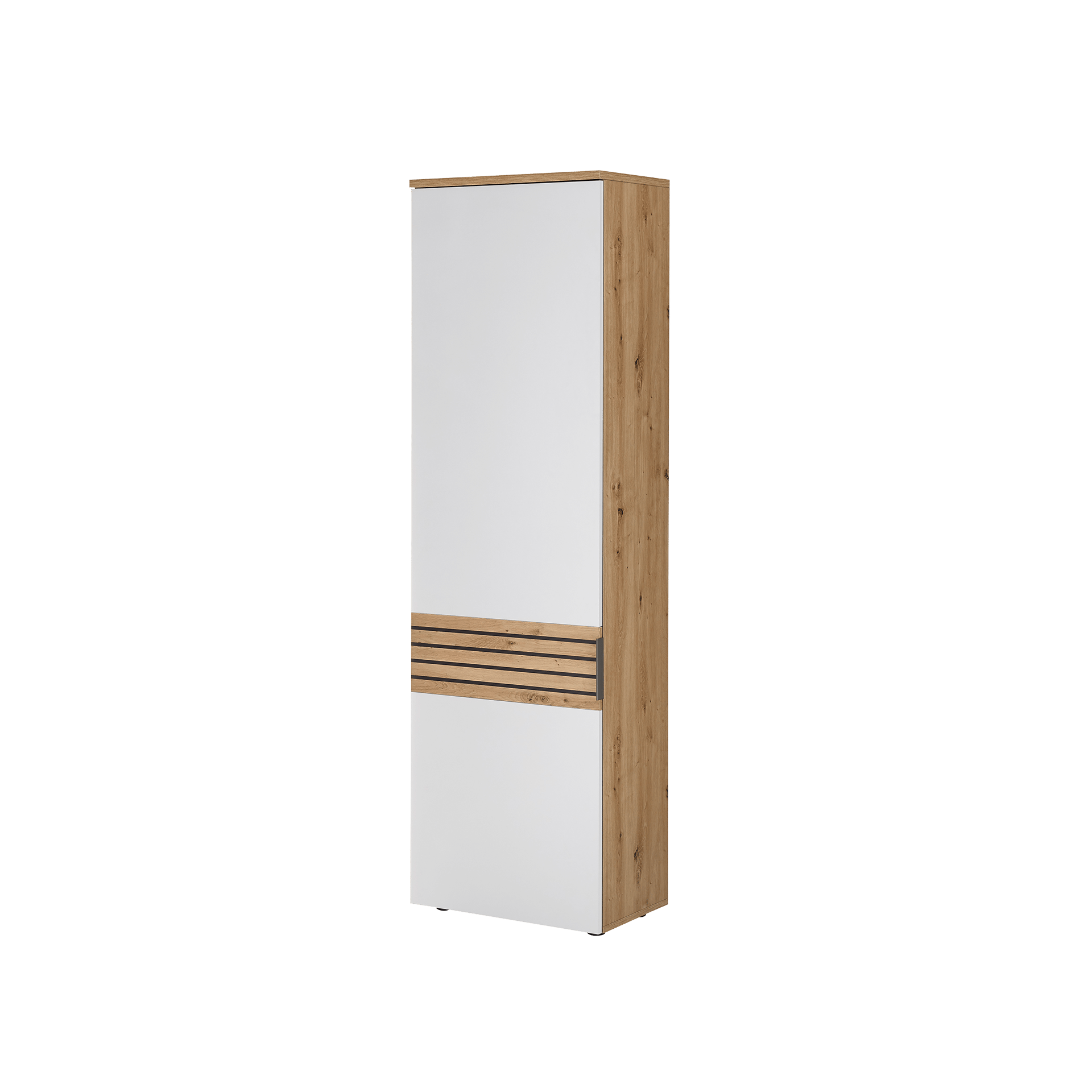 Garderobenschrank Milan Eichefarben