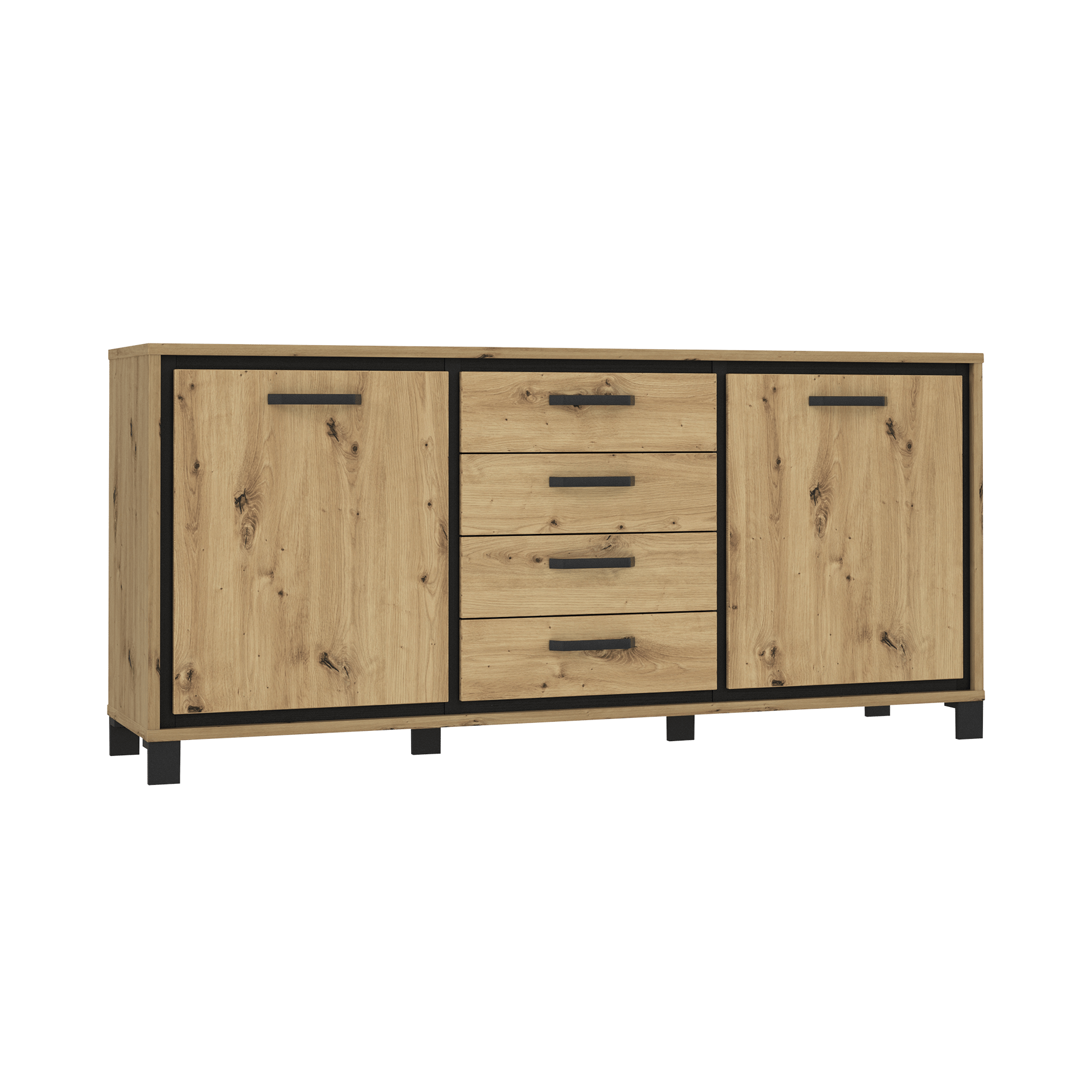 Sideboard Trinidad Eichefarben 41.5*178.4*81.3