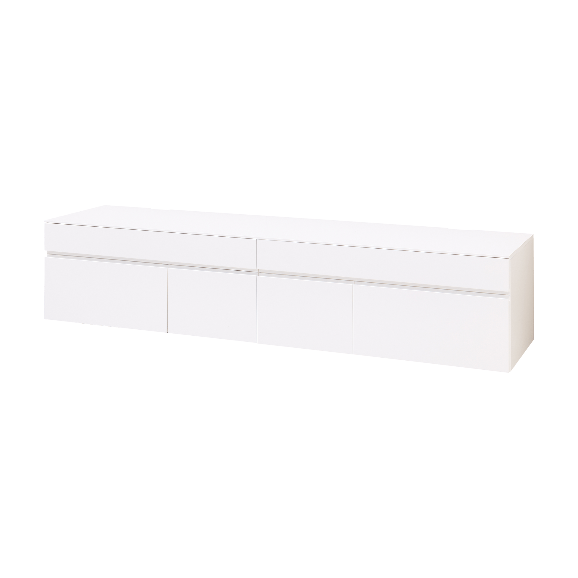 Inovationi Lowboard Samara Weiß 42*200*42 Inovationi Lowboard Samara Weiß 42*200*42
