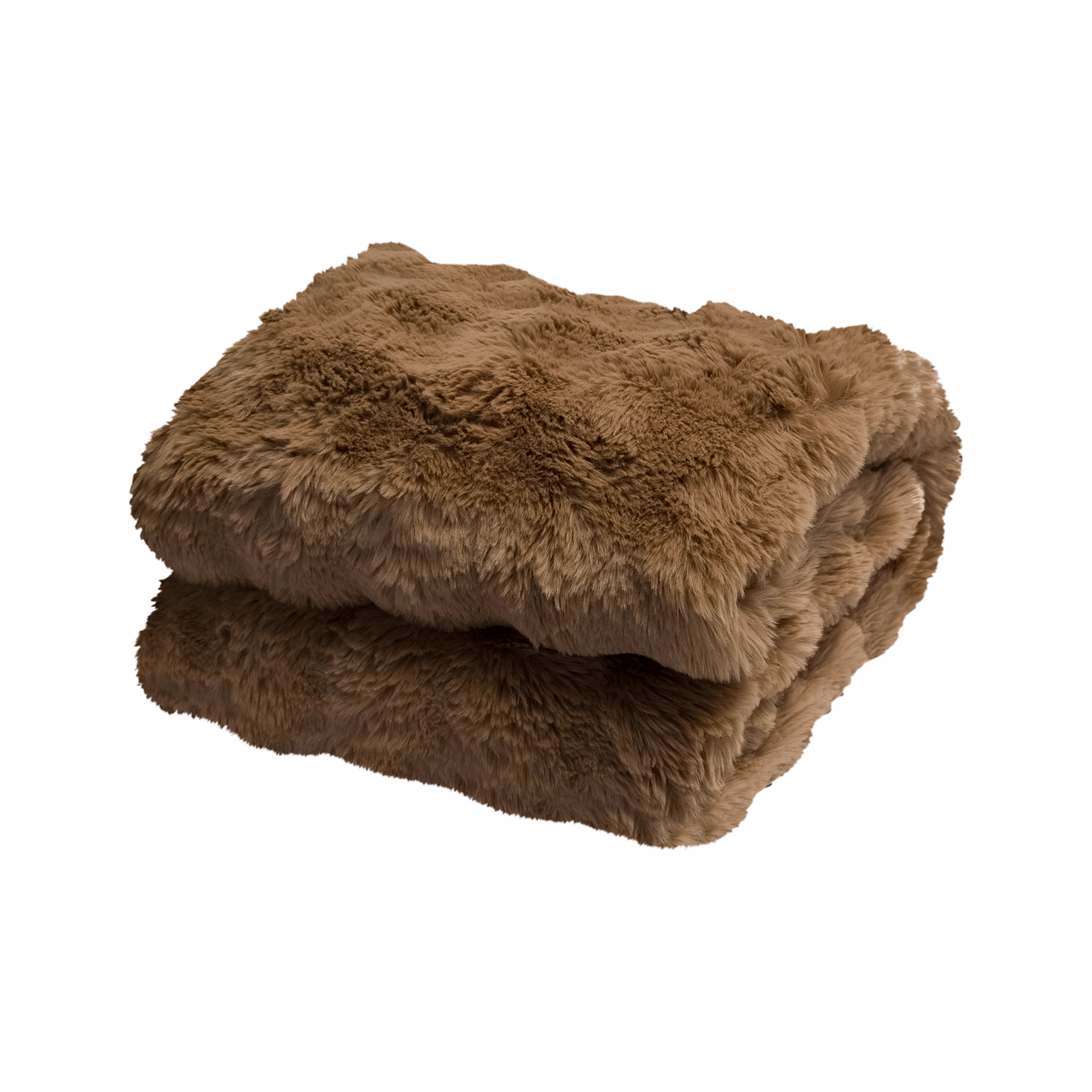Kuscheldecke Rabbit Fur Braun 150x200cm Kuscheldecke Rabbit Fur Braun 150x200cm