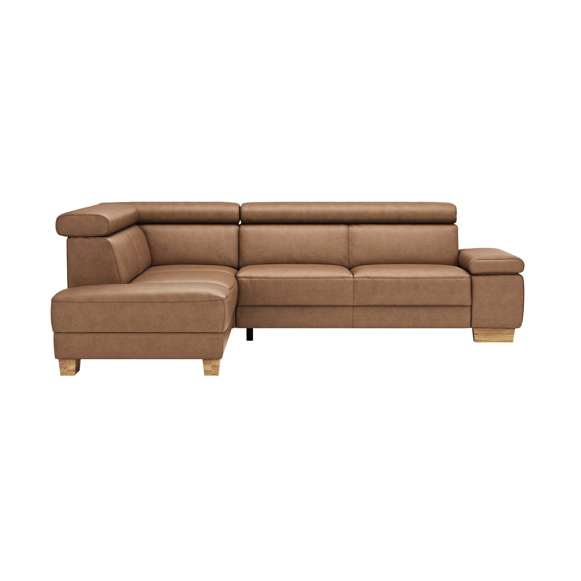 Natura Ecksofa Philadelphia Braun