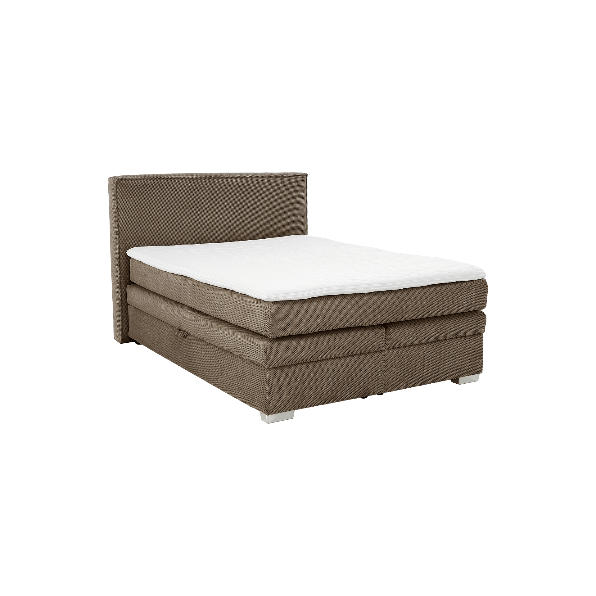 Boxspringbett Ariane Braun 140x200 cm Boxspringbett Ariane Braun 140x200 cm