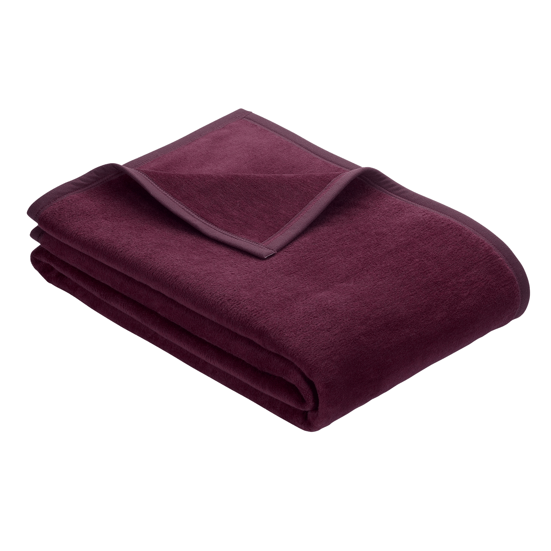 Decke Porto Dunkelviolett 150x200cm