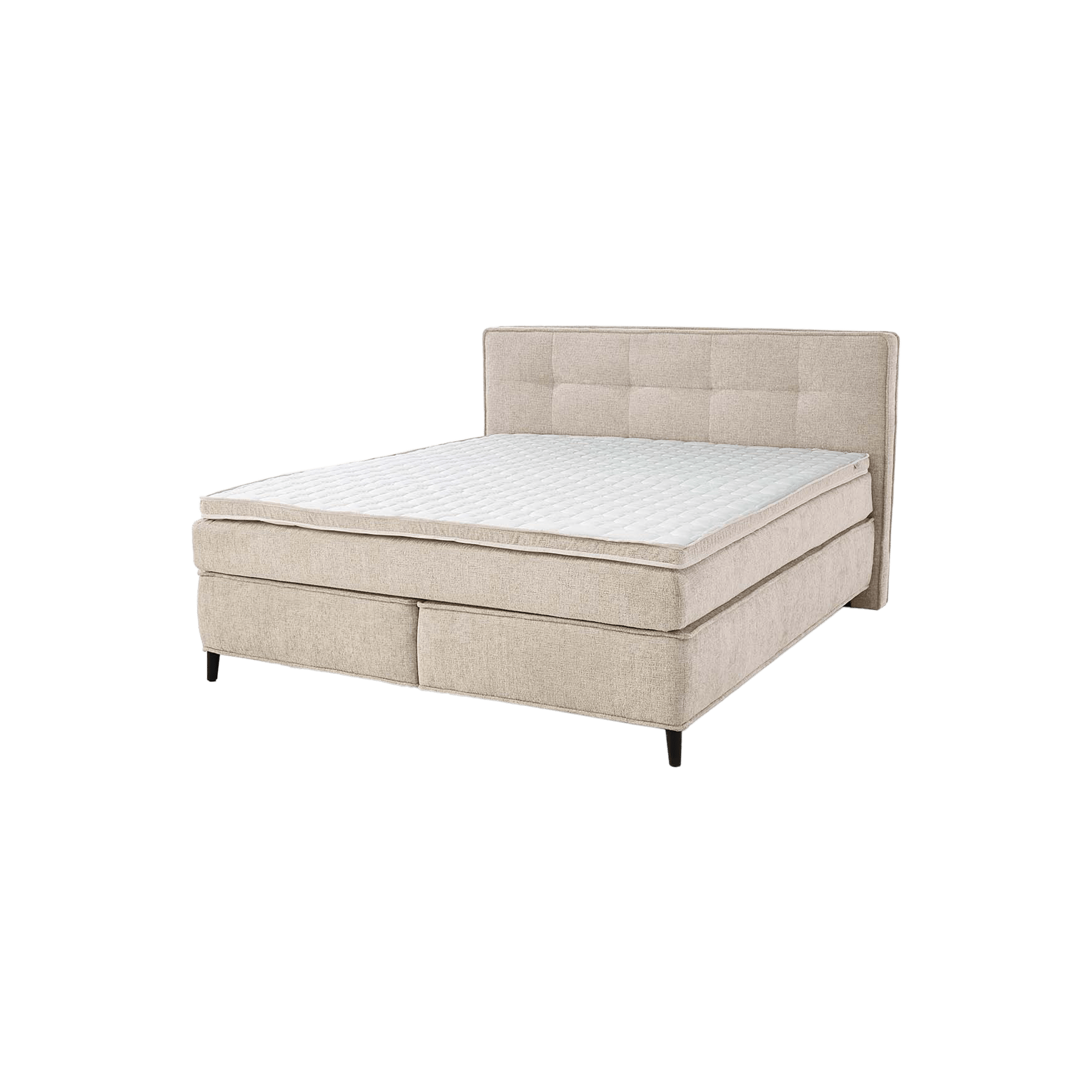 Paul Phillip Boxspringbett Carol Beige 180x200 cm