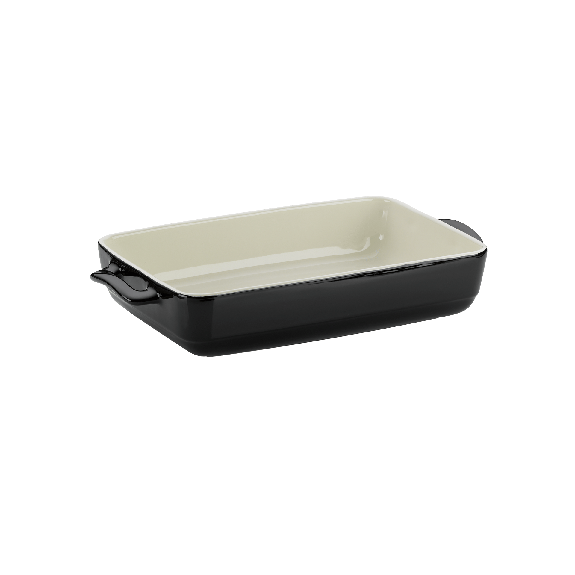 Auflaufform Malin Schwarz-Beige Auflaufform Malin Schwarz-Beige