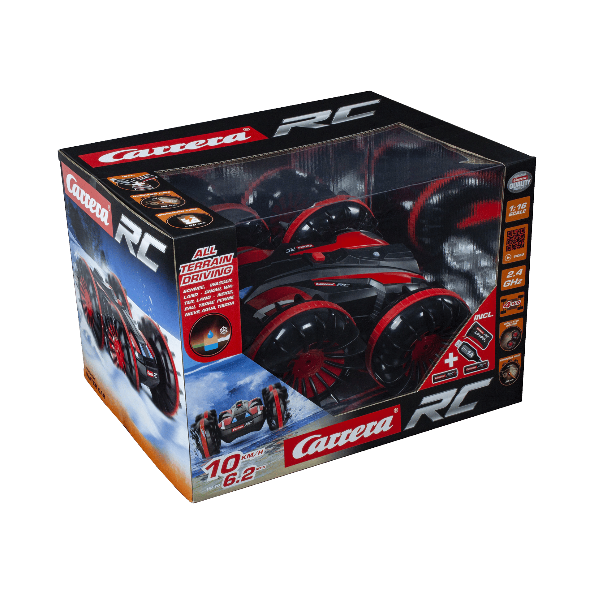 Spiel-Fahrzeug RC 2,4GHz All-Terrain Stunt Car Mehrfarbig