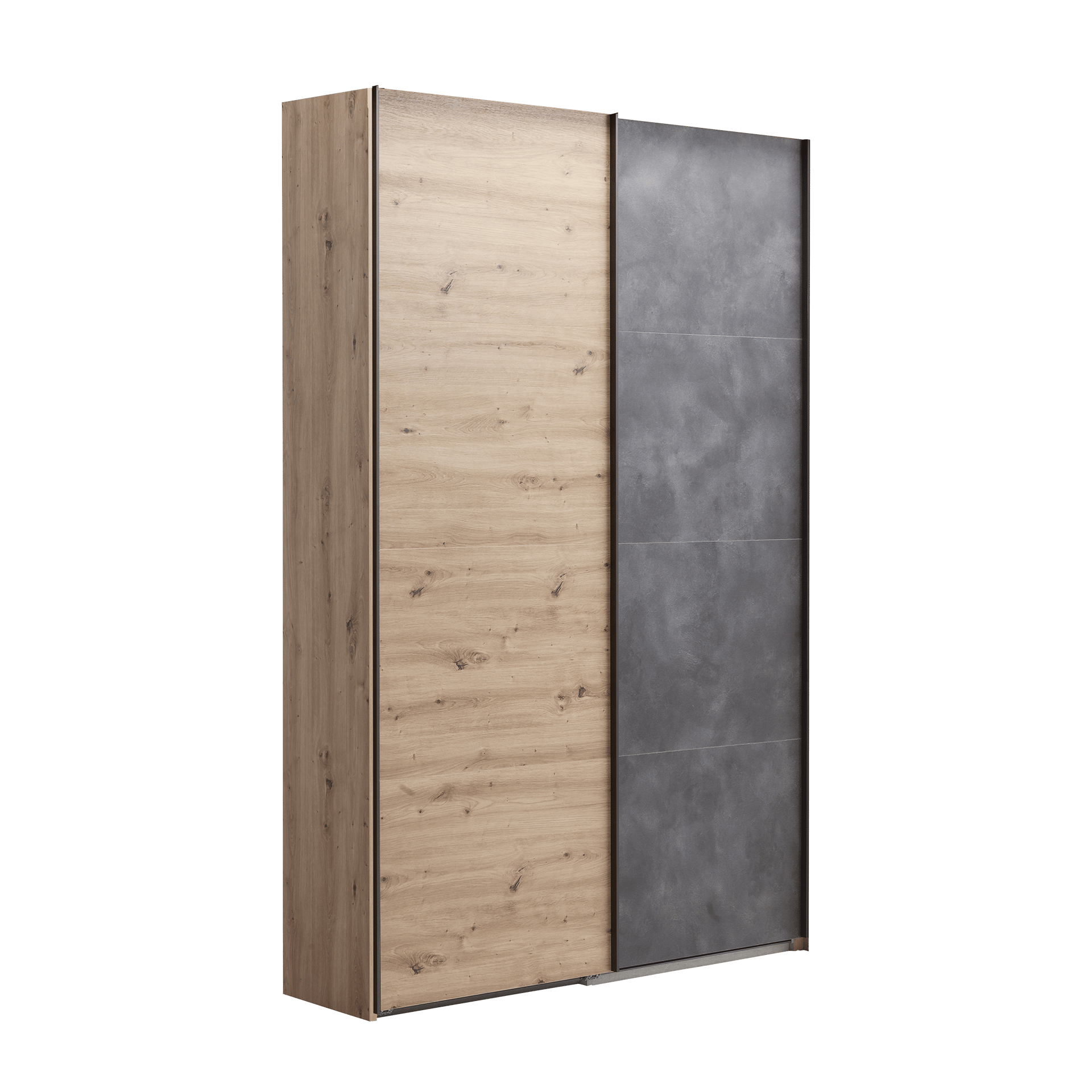 Schwebetürenschrank Lunaris Front Stein Tadao Nachbildung Korpus Artisan Eiche Nachbildung Schwebetürenschrank Lunaris Front Stein Tadao Nachbildung Korpus Artisan Eiche Nachbildung