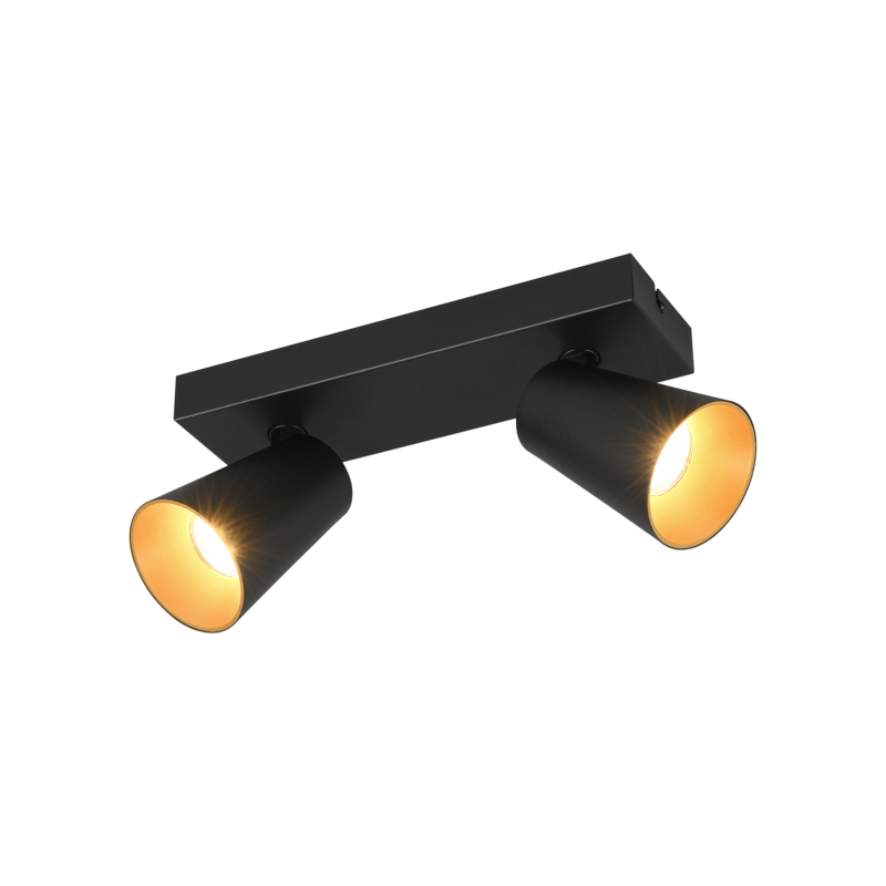 Deckenleuchte Sharp Schwarz