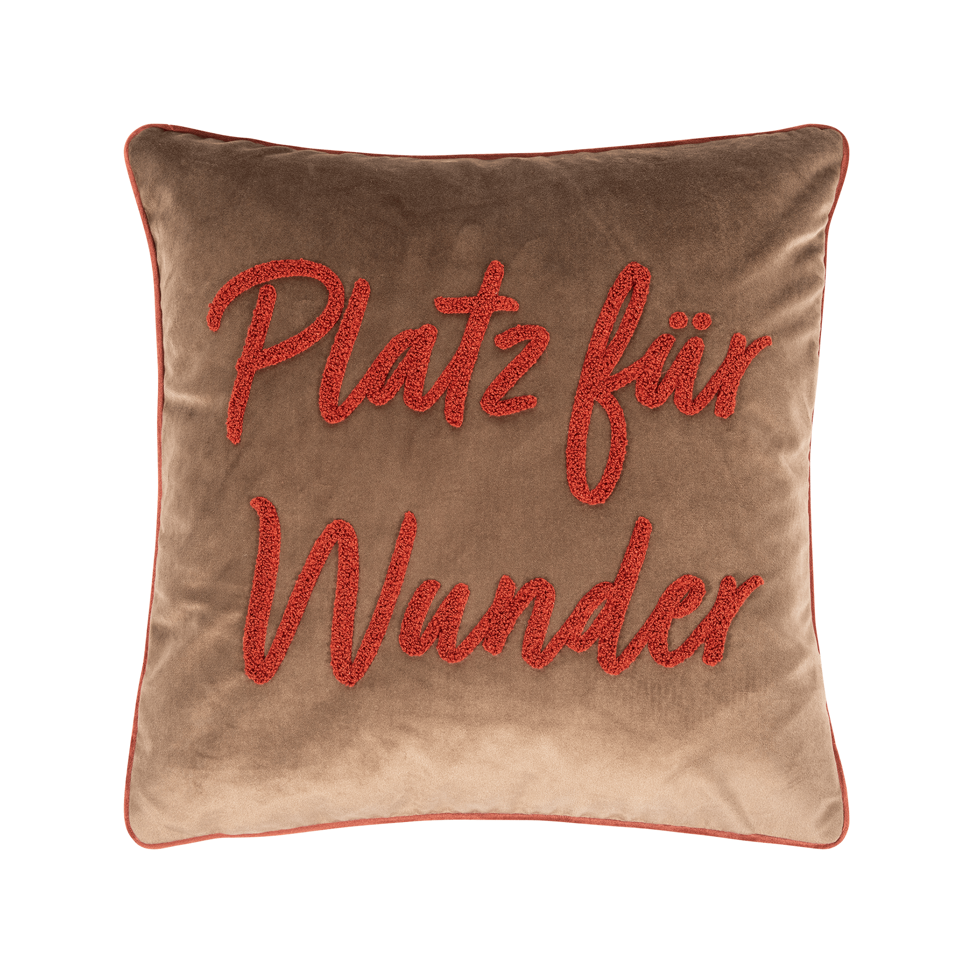 Kissenhülle Letters Stone-rust 45x45cm Kissenhülle Letters Stone-rust 45x45cm