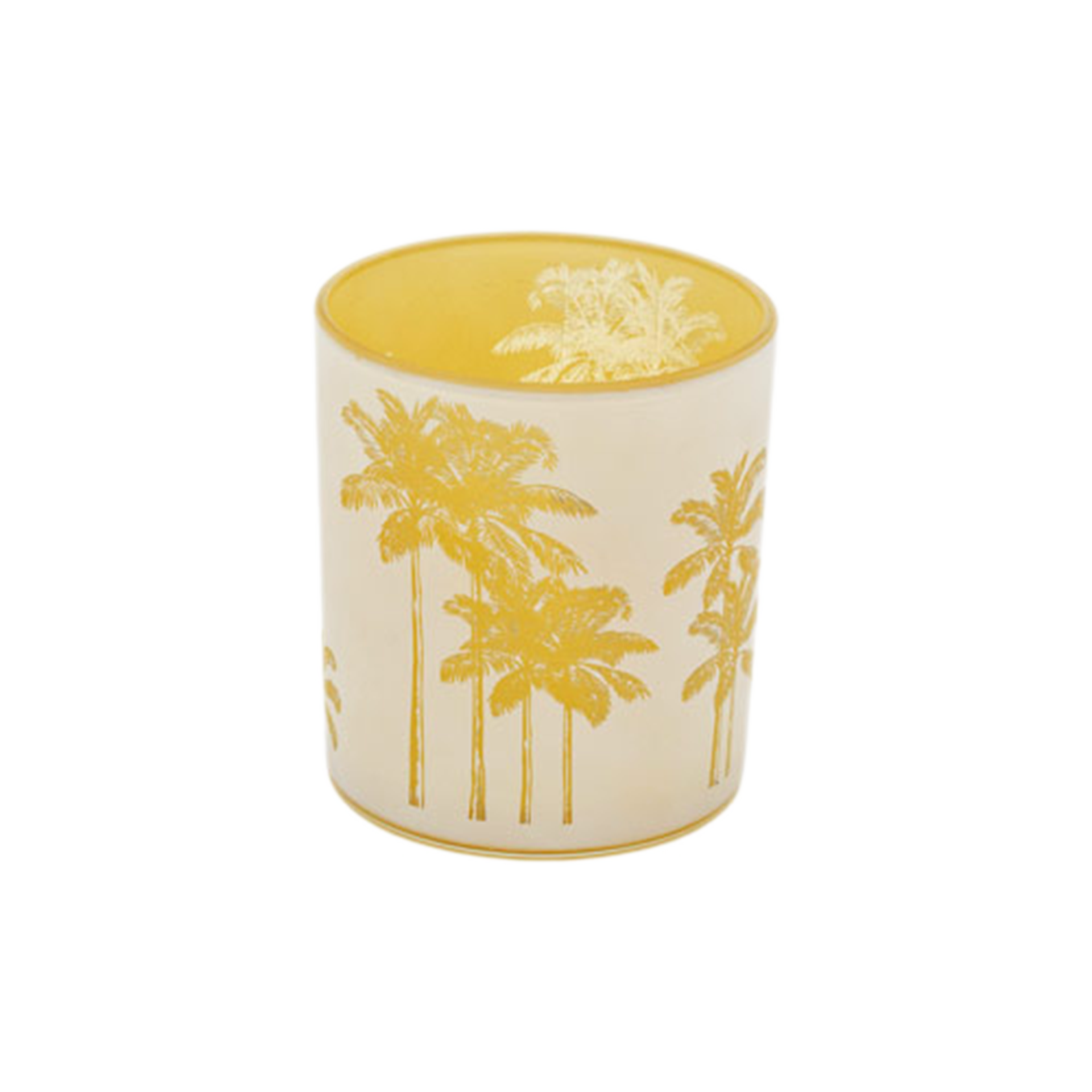 Teelichthalter Palm Beach amber Teelichthalter Palm Beach amber
