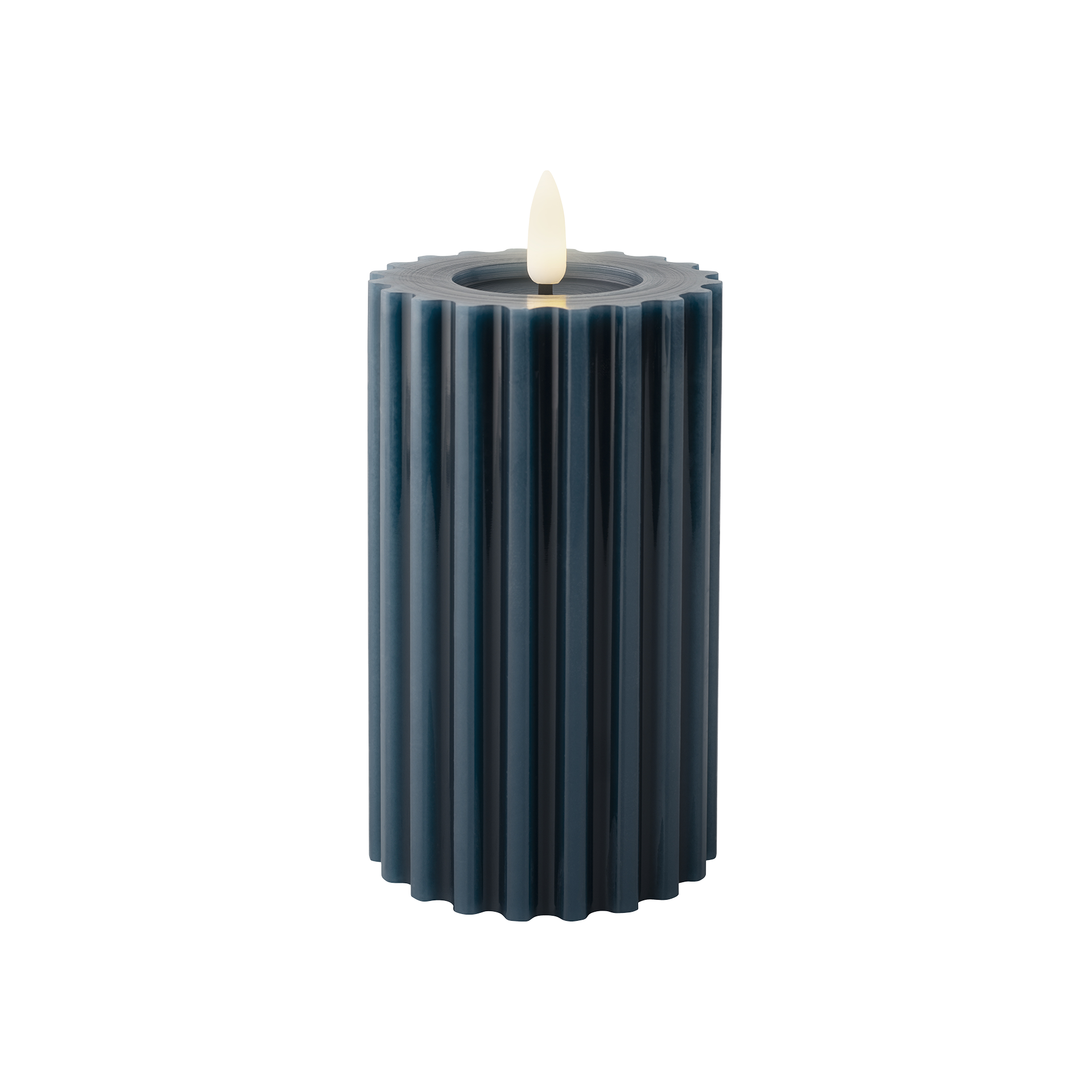 Kerze LED Blau