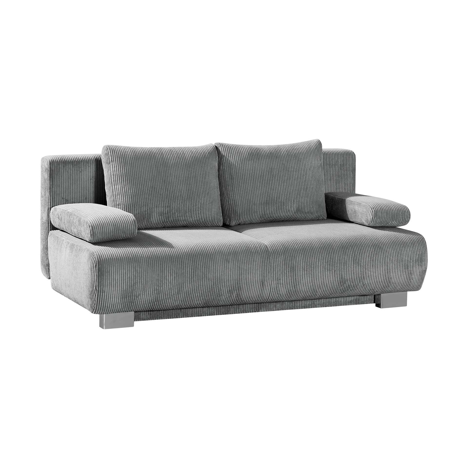 Inovationi Schlafsofa Robin Bezug Cord Grau Inovationi Schlafsofa Robin Bezug Cord Grau