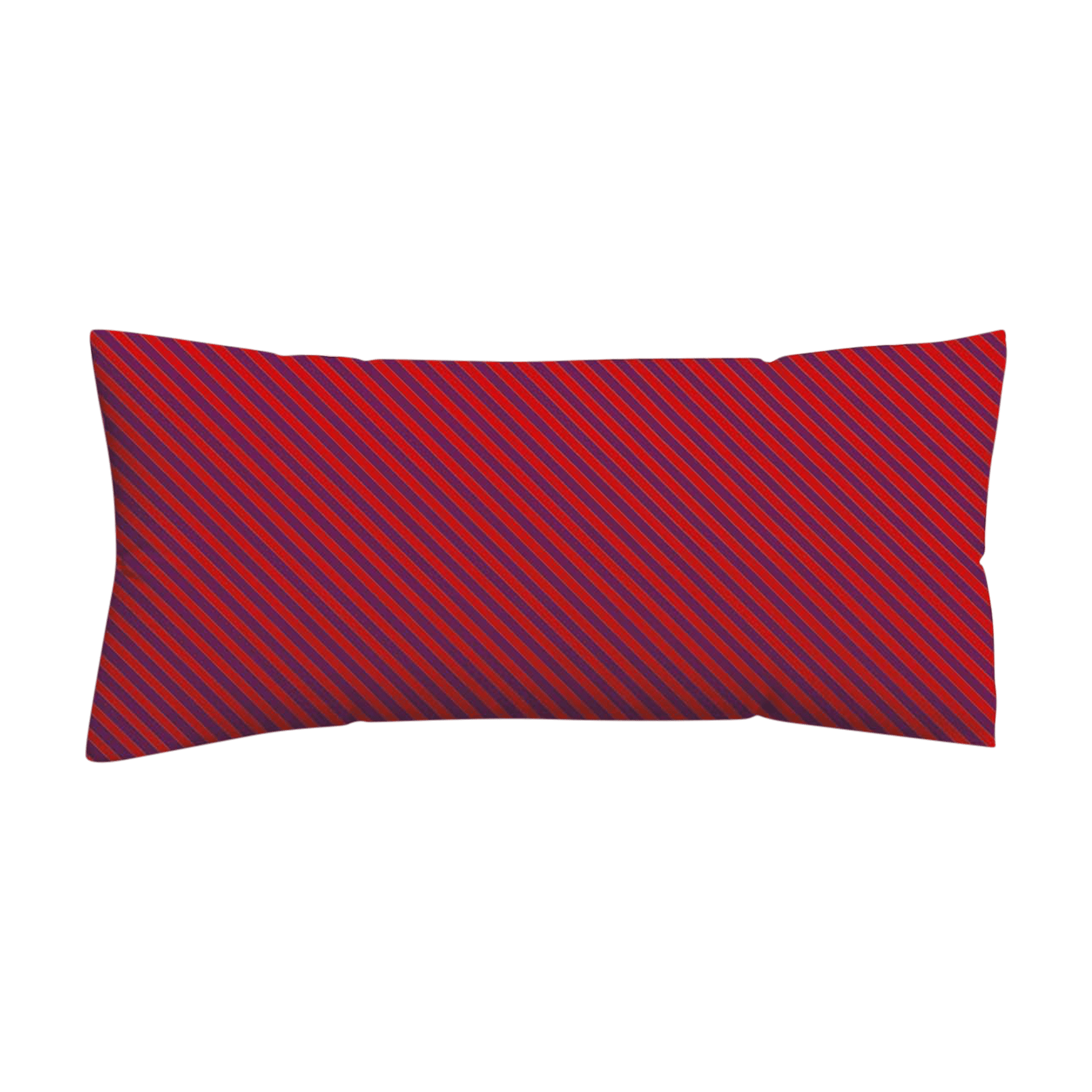 Kissenbezug Woven Fade Red Deep Purple Deep 40x80cm Kissenbezug Woven Fade Red Deep Purple Deep 40x80cm
