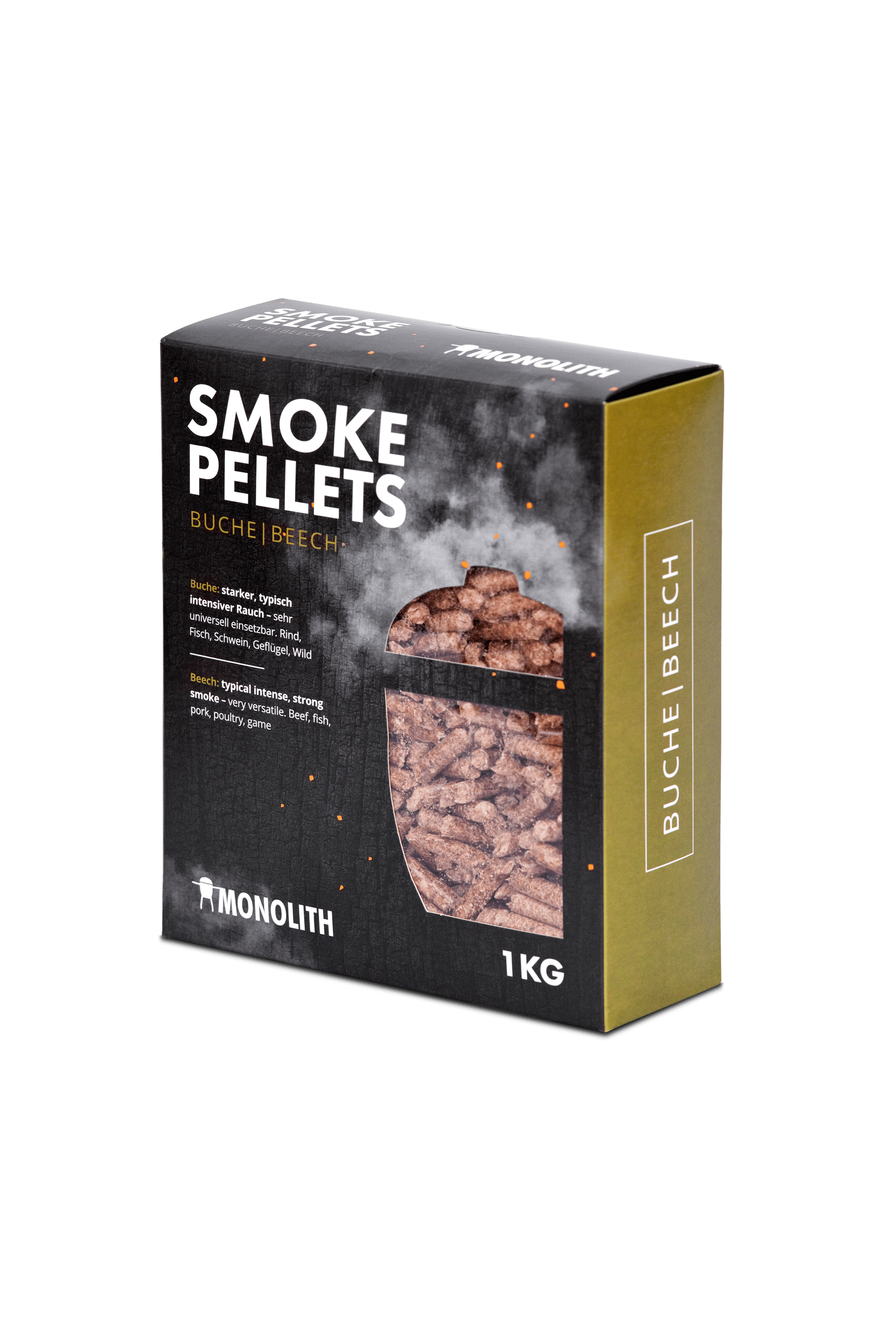 Monolith Smoke Pellets zum Räuchern Buche 1kg