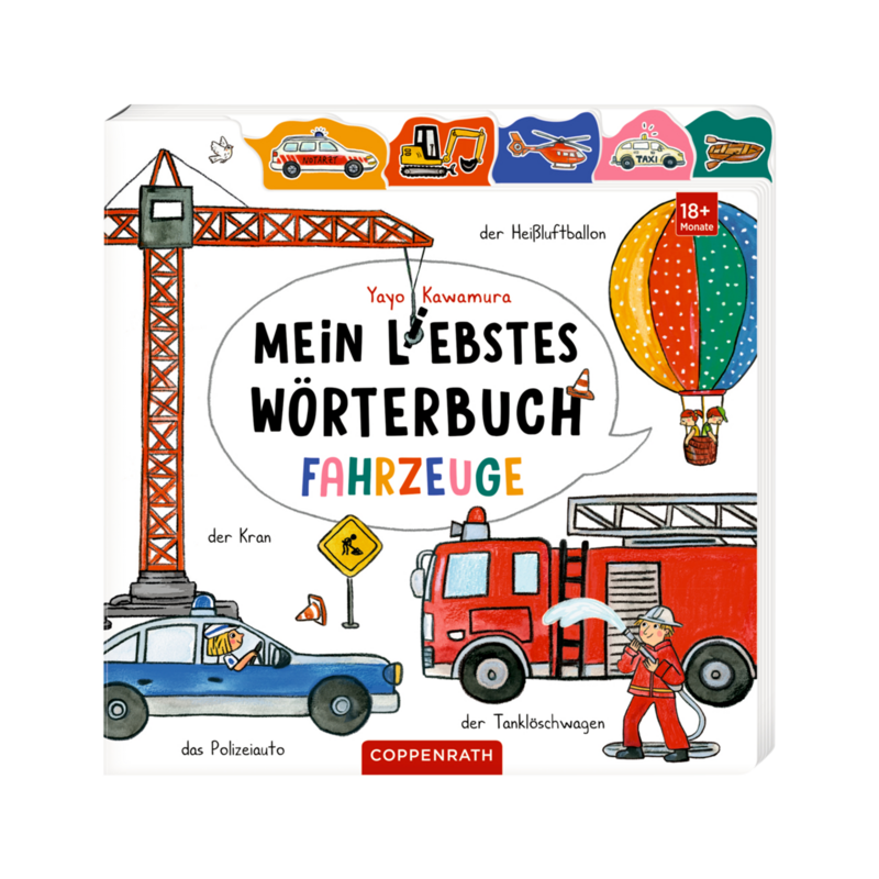 Buch Pappbilderbuch Wörterbuch Fahrzeuge Mehrfarbig