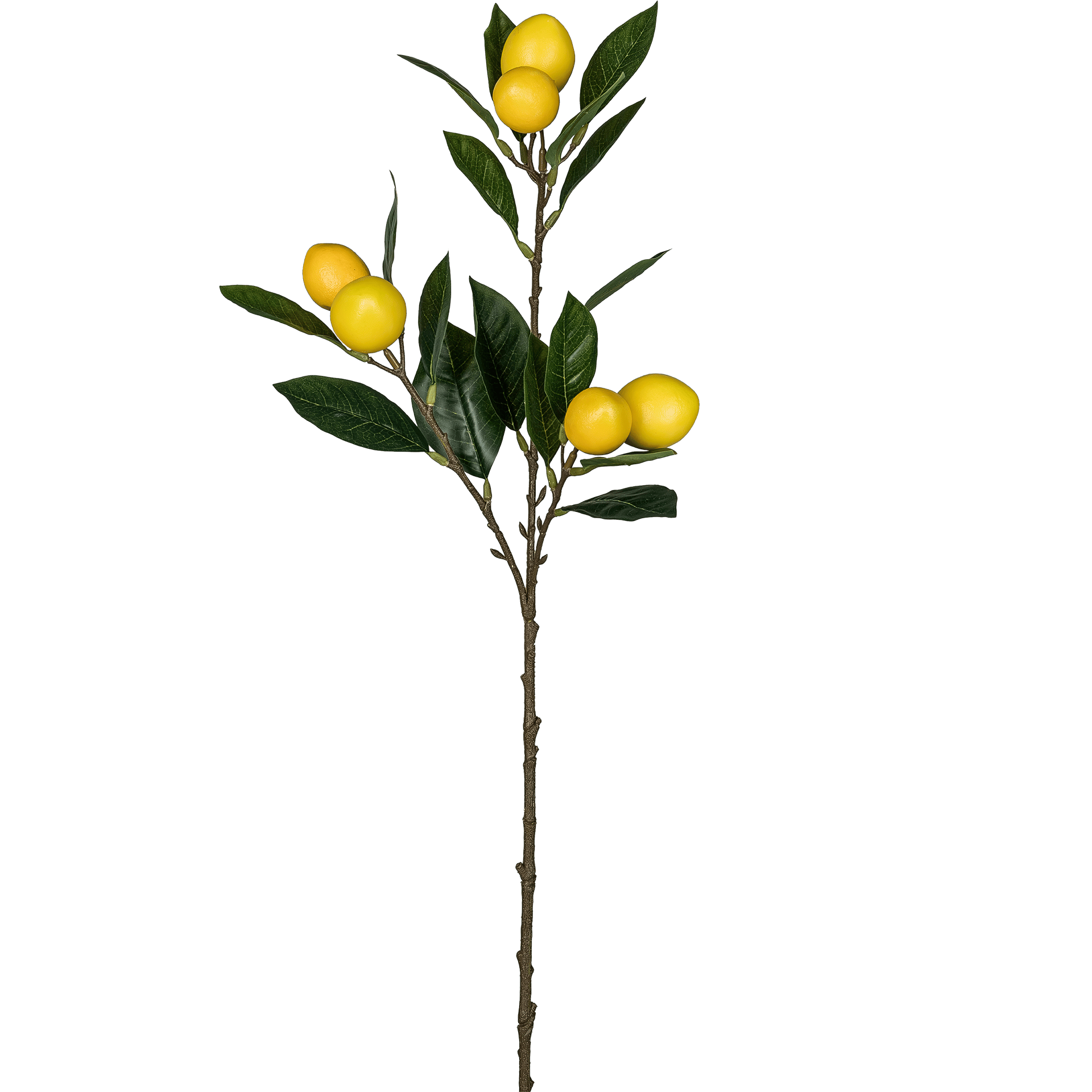 Kunstblume Zitronen Gelb-Grün
