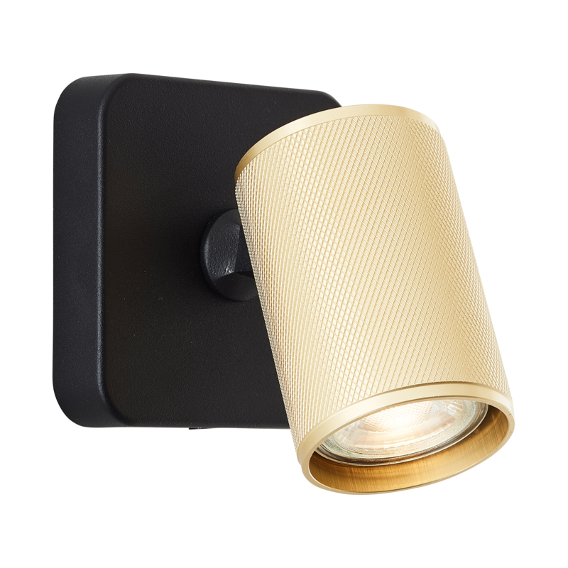 Wandleuchte Marty Gold-Schwarz Wandleuchte Marty Gold-Schwarz