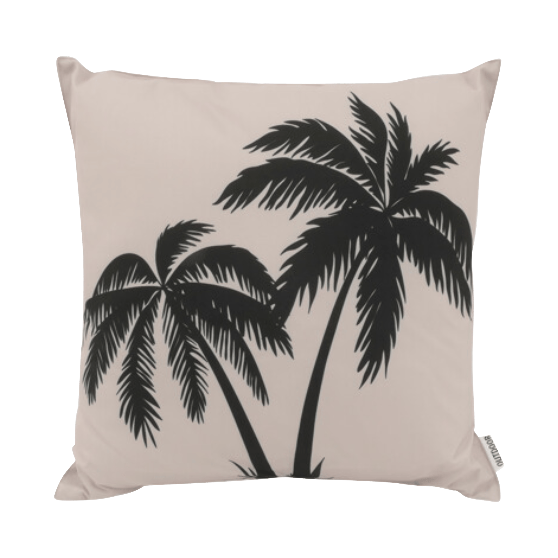 Outdoor-Kissen Palme Schwarz 45x45cm Outdoor-Kissen Palme Schwarz 45x45cm