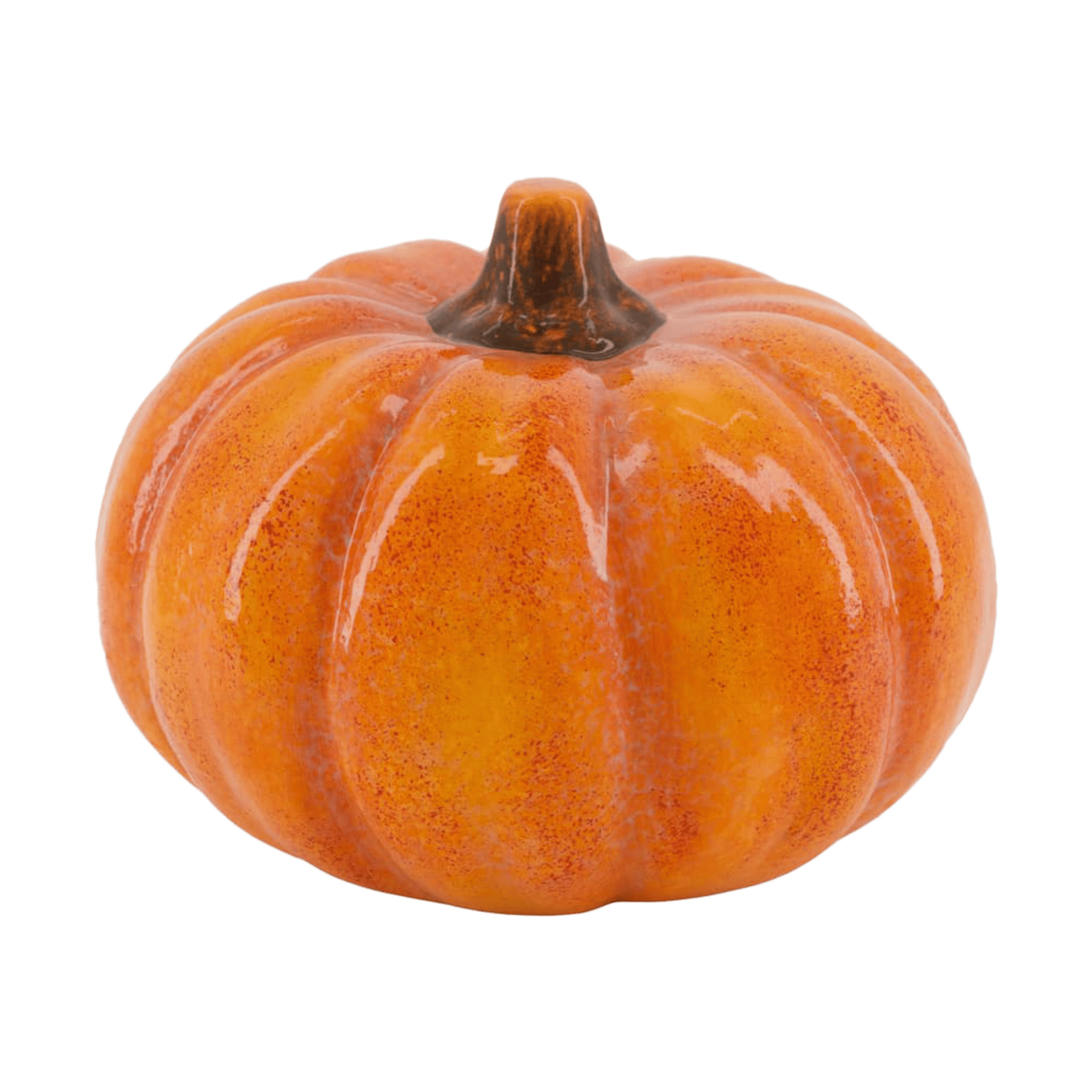 Dekoaufsteller Kürbis Orange