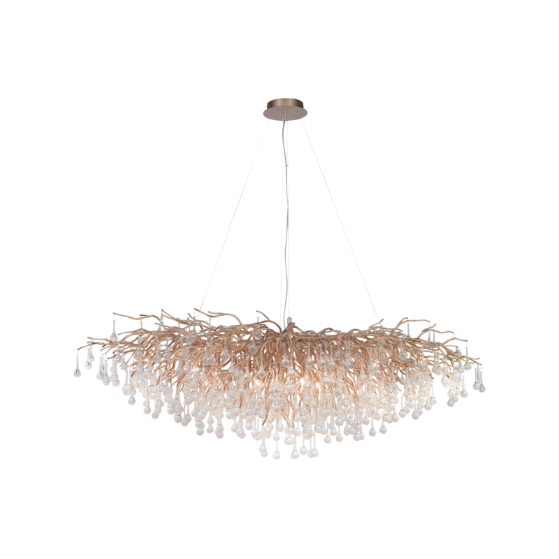 Kronleuchter ICICLE altmessing