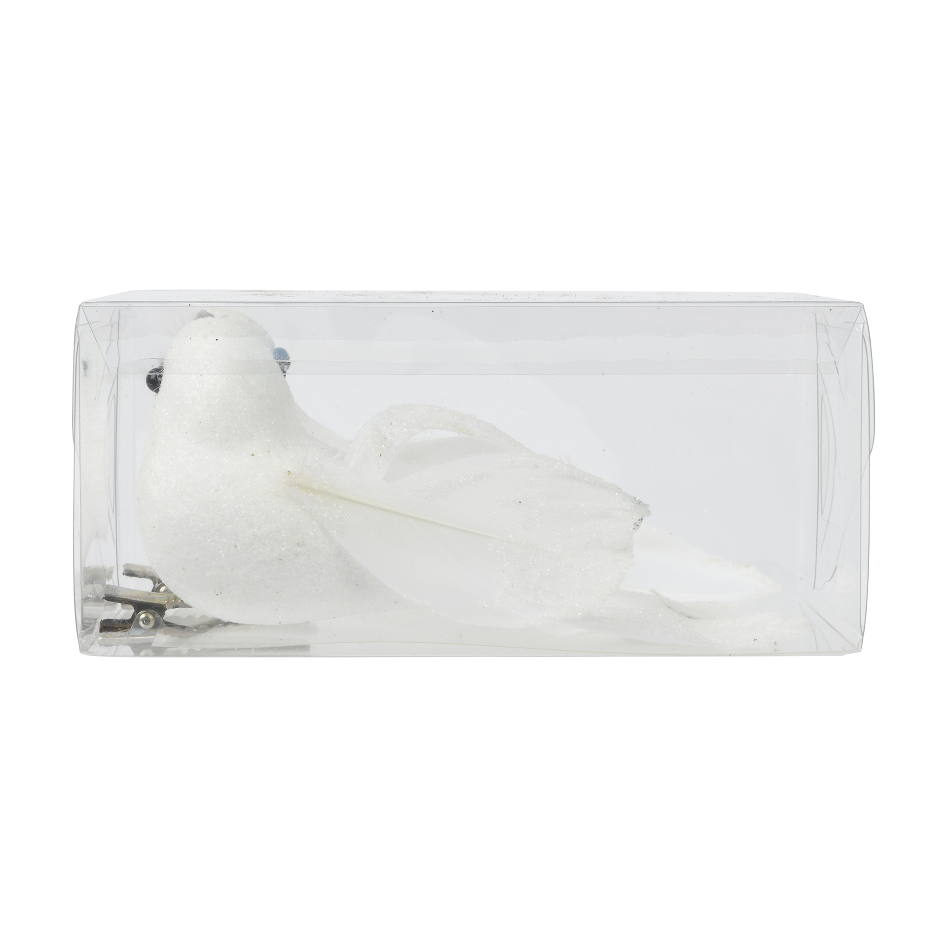 Dekoanhänger winterweiss