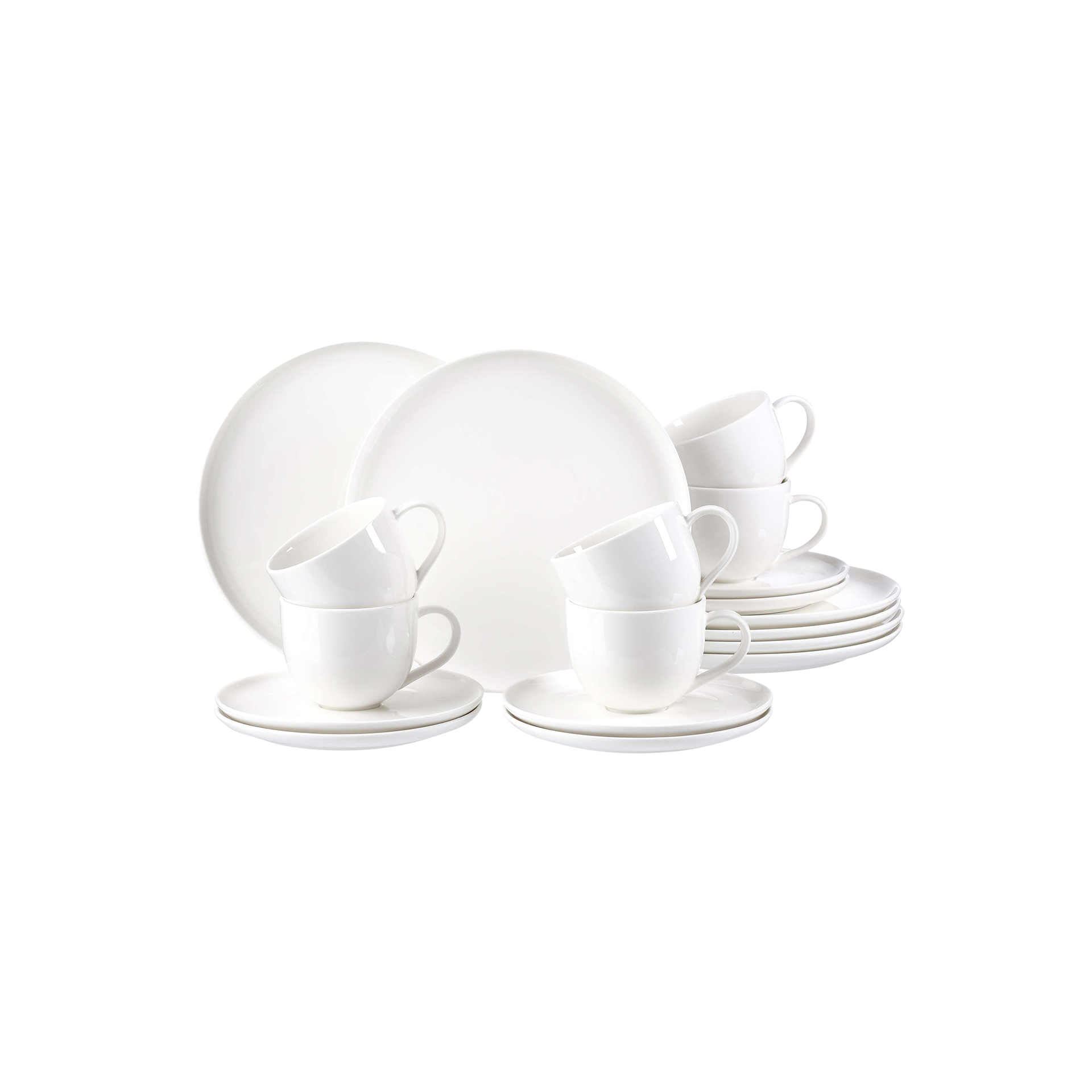 Kaffeeservice Skagen 18-teilig Weiß