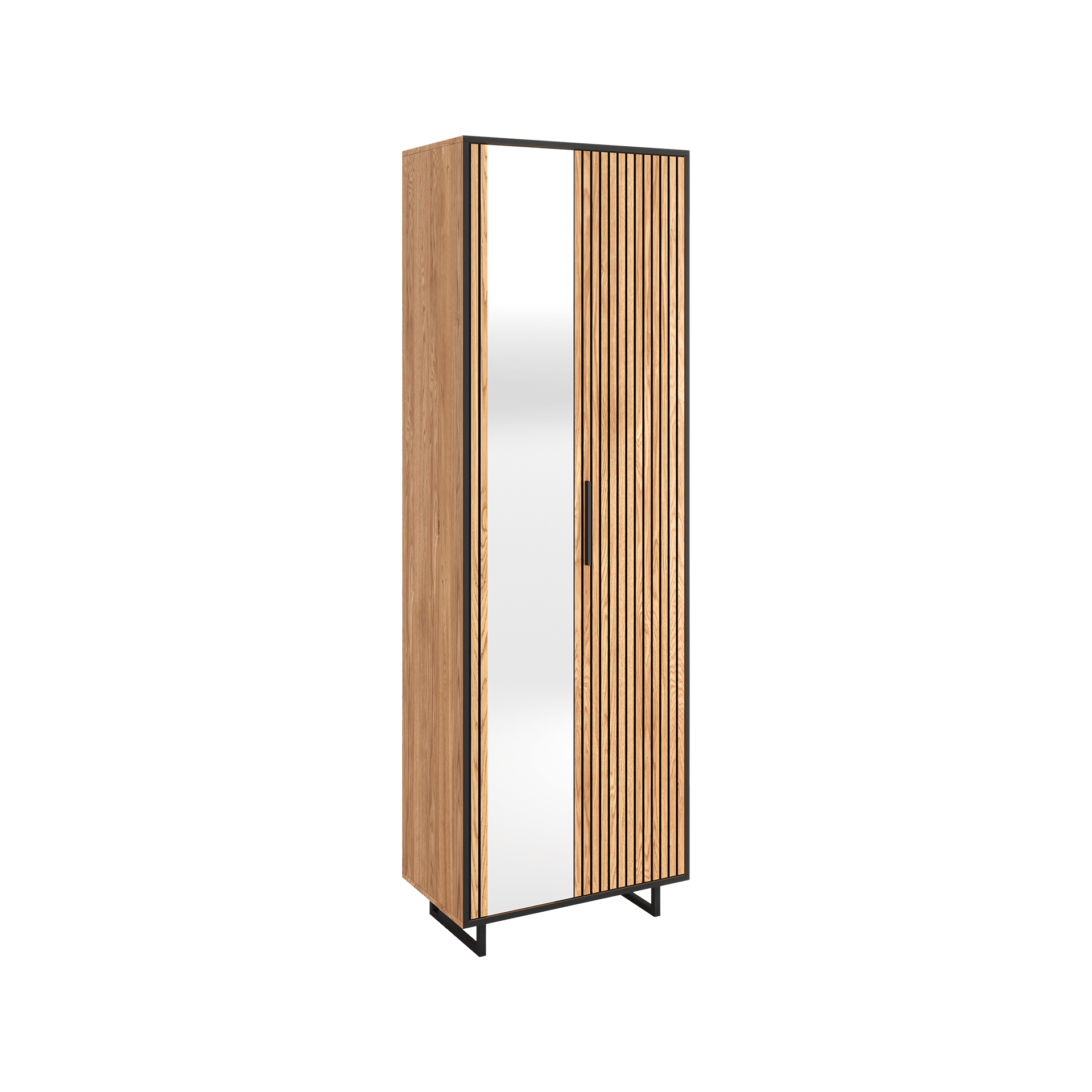 Novofurn Garderobenschrank Ela Eichefarben