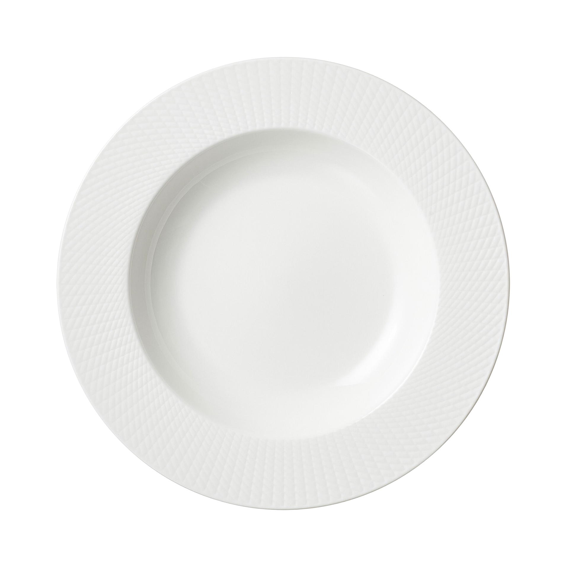 Suppenteller Saphir weiß