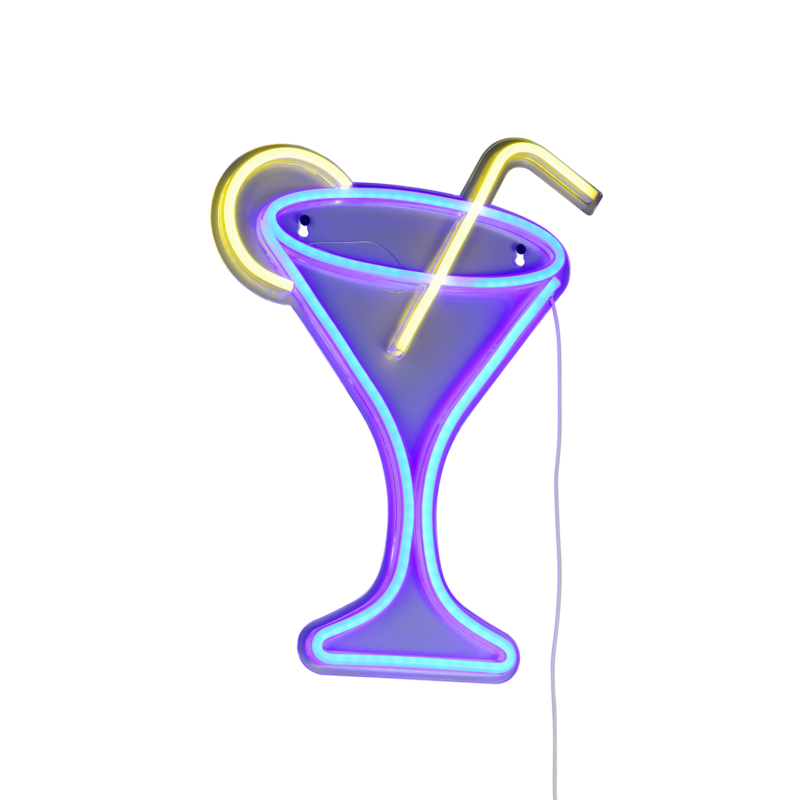 Wandleuchte Cheers Transparent Klar