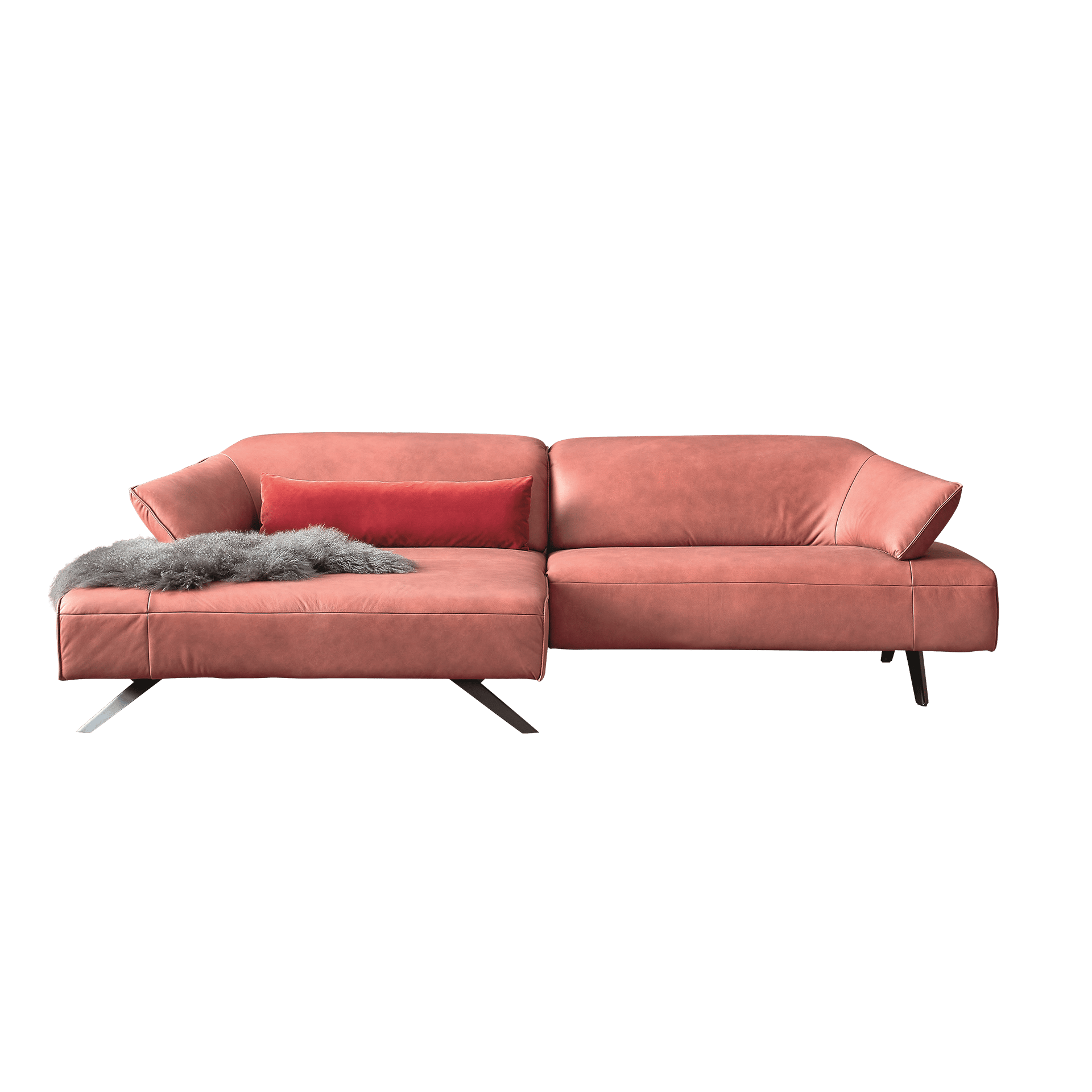 Ecksofa 1052 Rosa