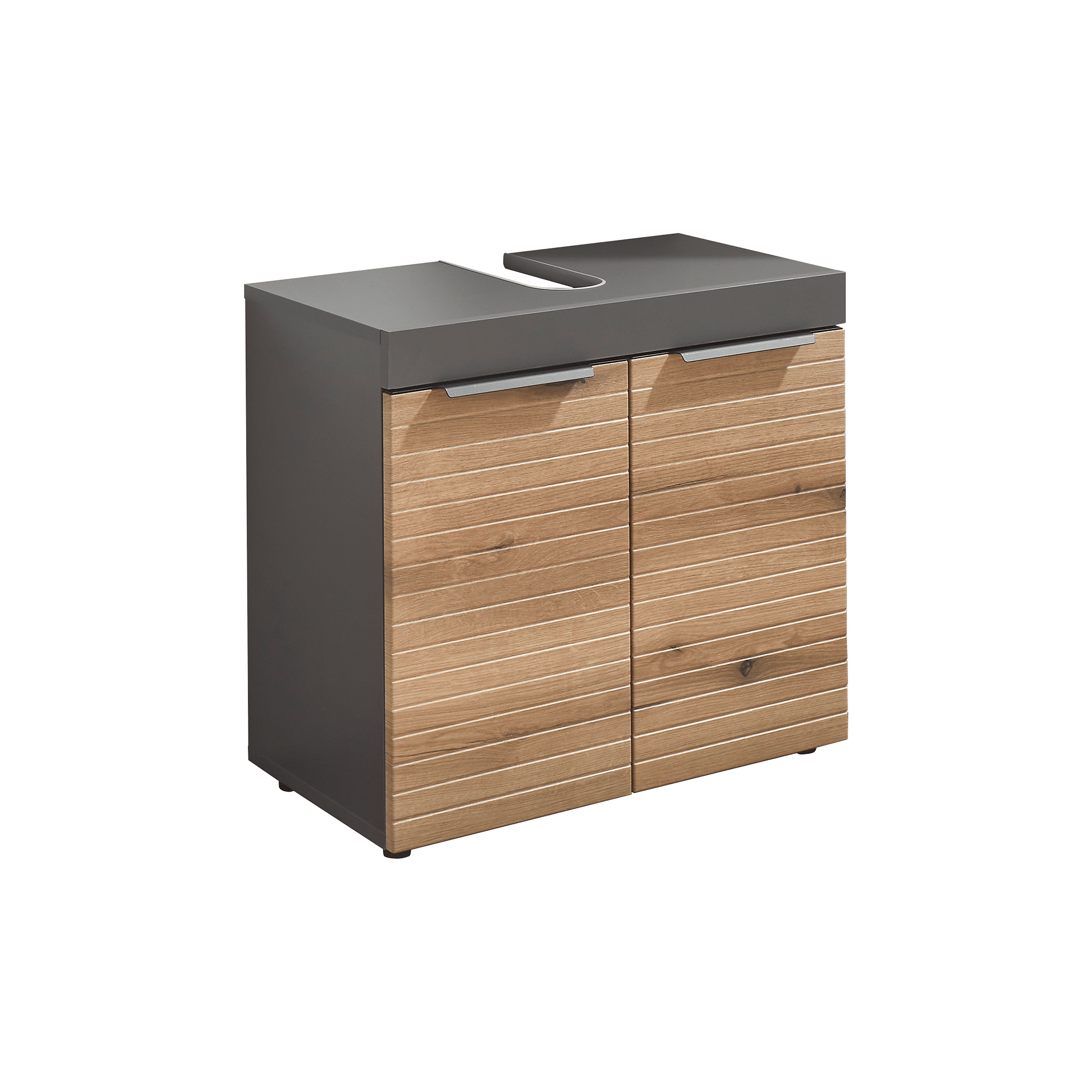 Paul Phillip Waschbeckenunterschrank TAJO Eichefarben 34*60*56