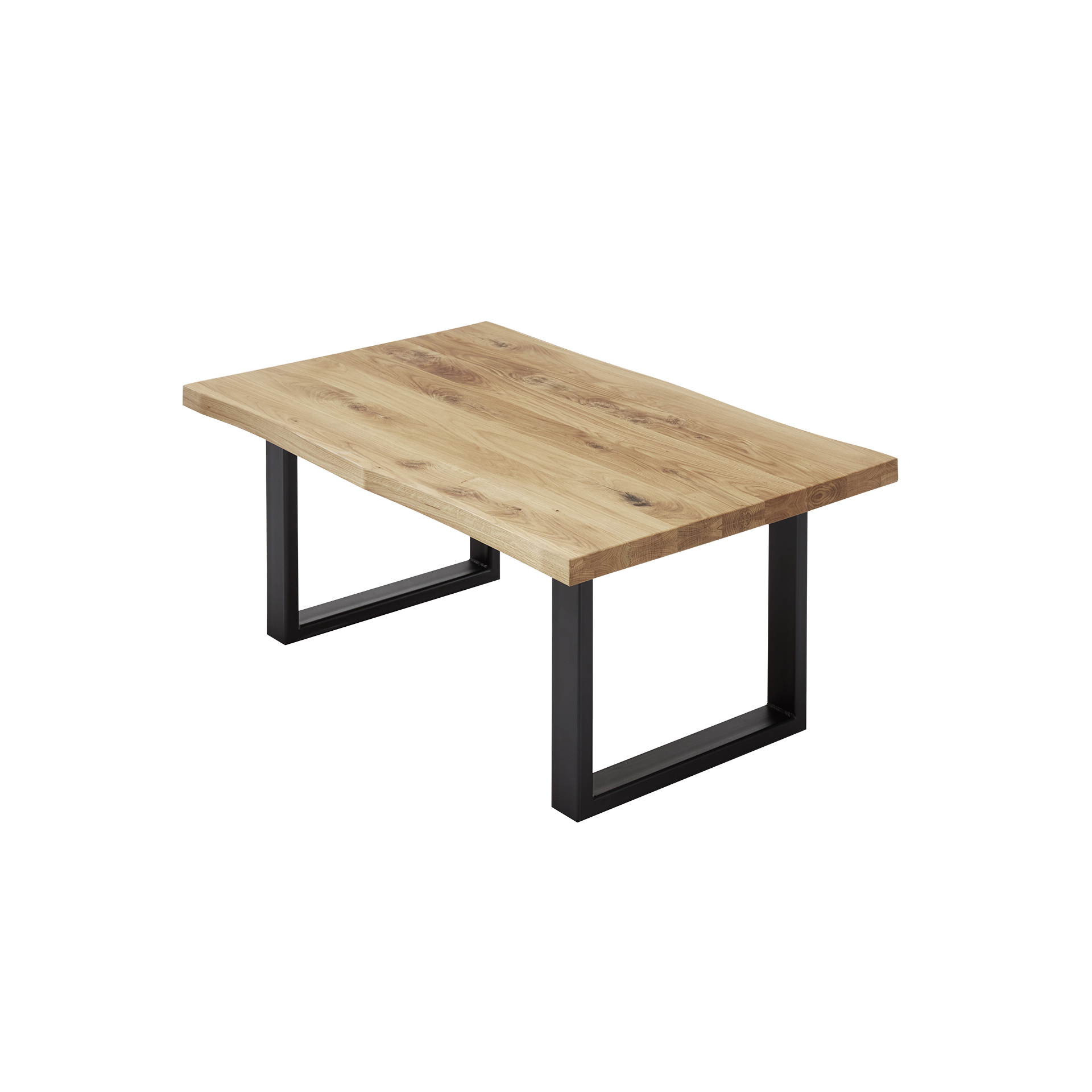 Couchtisch Hanna Platte Eiche massiv 110*45*70