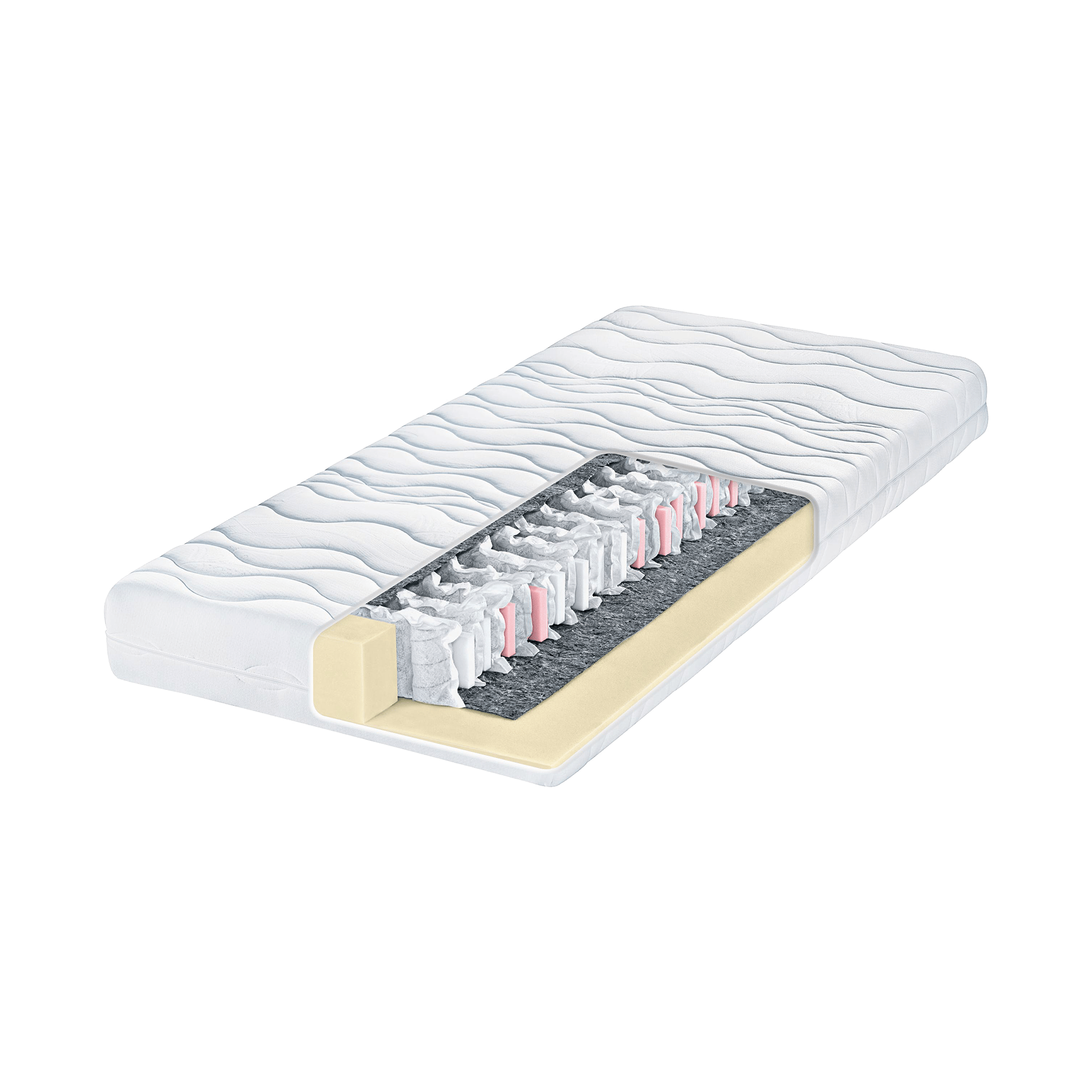 Sleepline Taschenfederkernmatratze Young 4000 90x200 cm H2 - mittelfest, bis ca. 80 kg