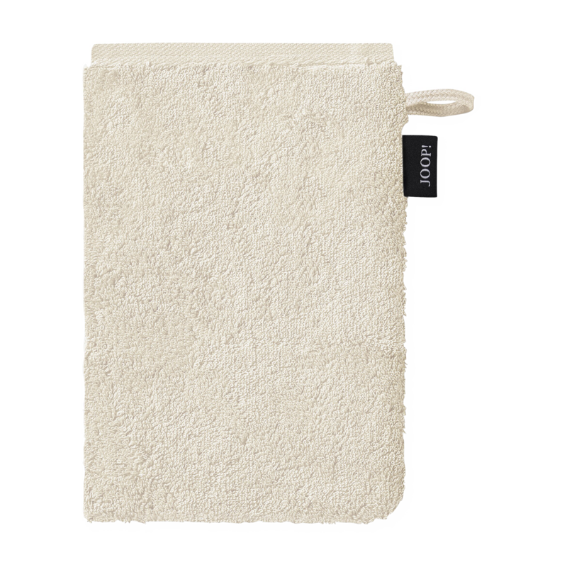 JOOP! Waschhandschuh Classic Creme 16x22cm JOOP! Waschhandschuh Classic Creme 16x22cm