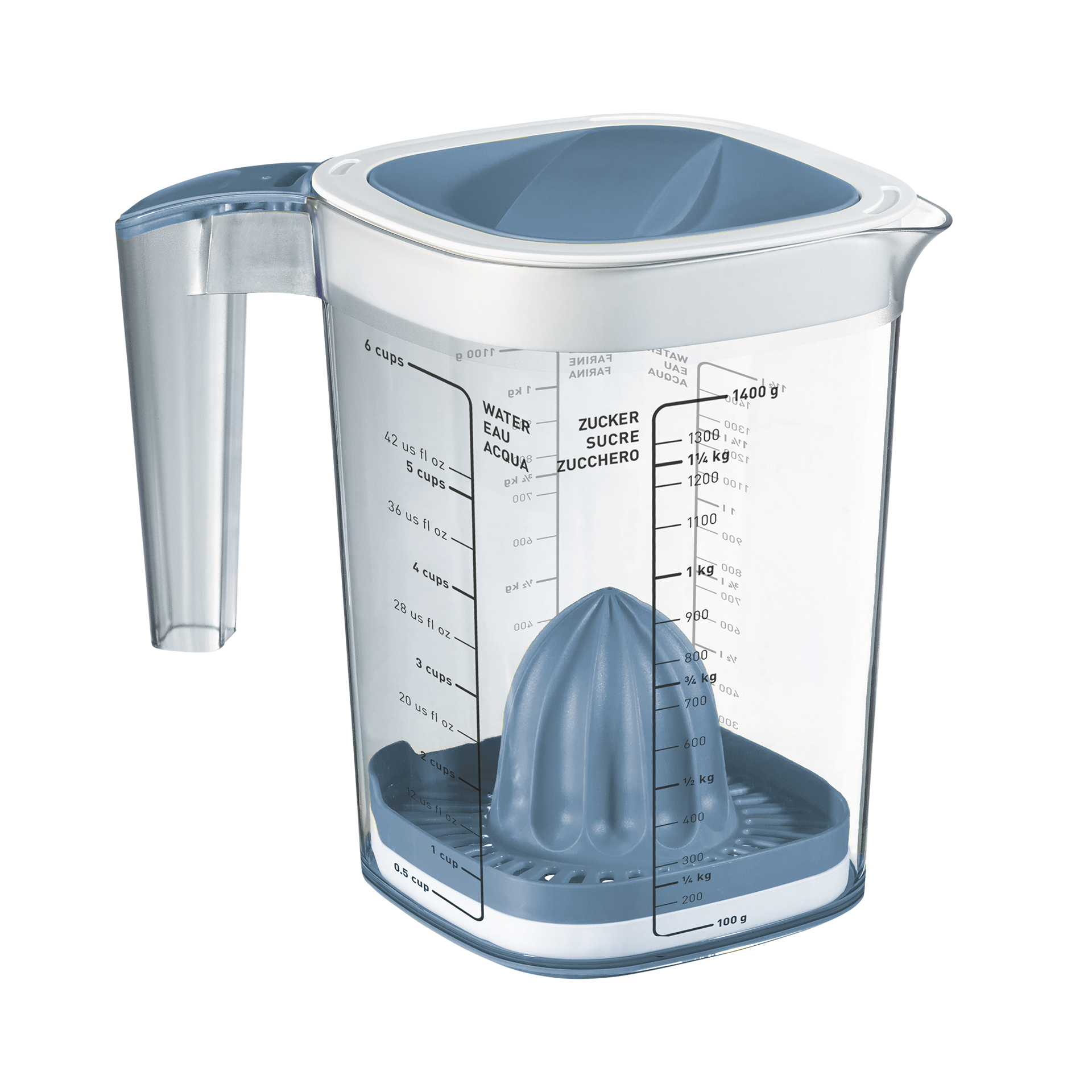 Rotho Messbecher Loft Horizon Blue