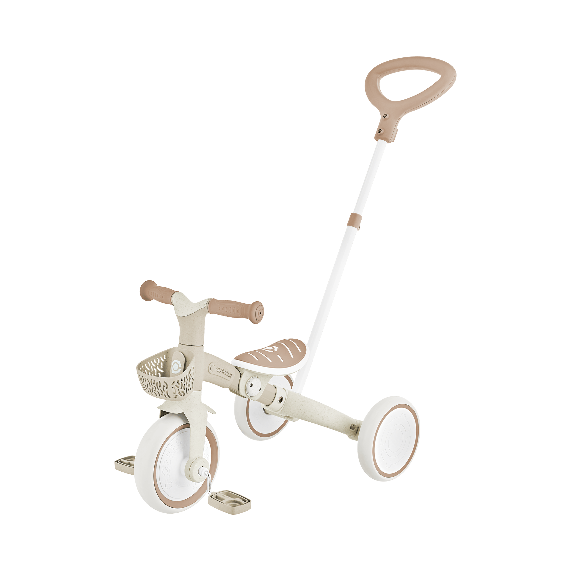 Laufrad Globber Learning Trike 3 in 1 Taupe