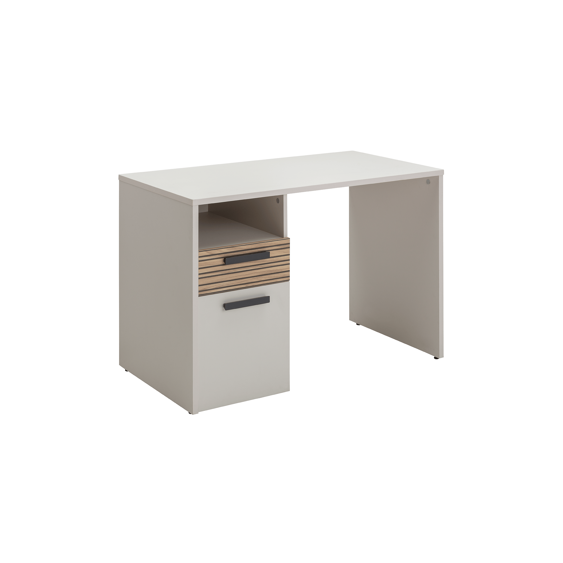 Schreibtisch Brüssel Absetzung Stripped Wood Platte Cashmere Gestell Cashmere Griff Schwarz Schreibtisch Brüssel Absetzung Stripped Wood Platte Cashmere Gestell Cashmere Griff Schwarz