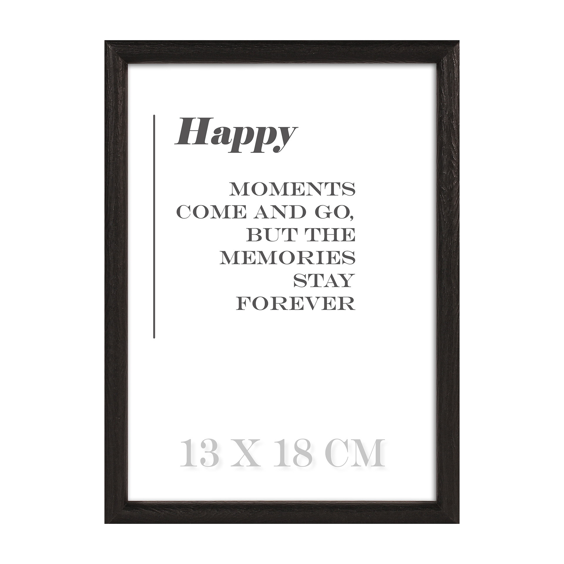 Bild Happy Schwarz Bild Happy Schwarz