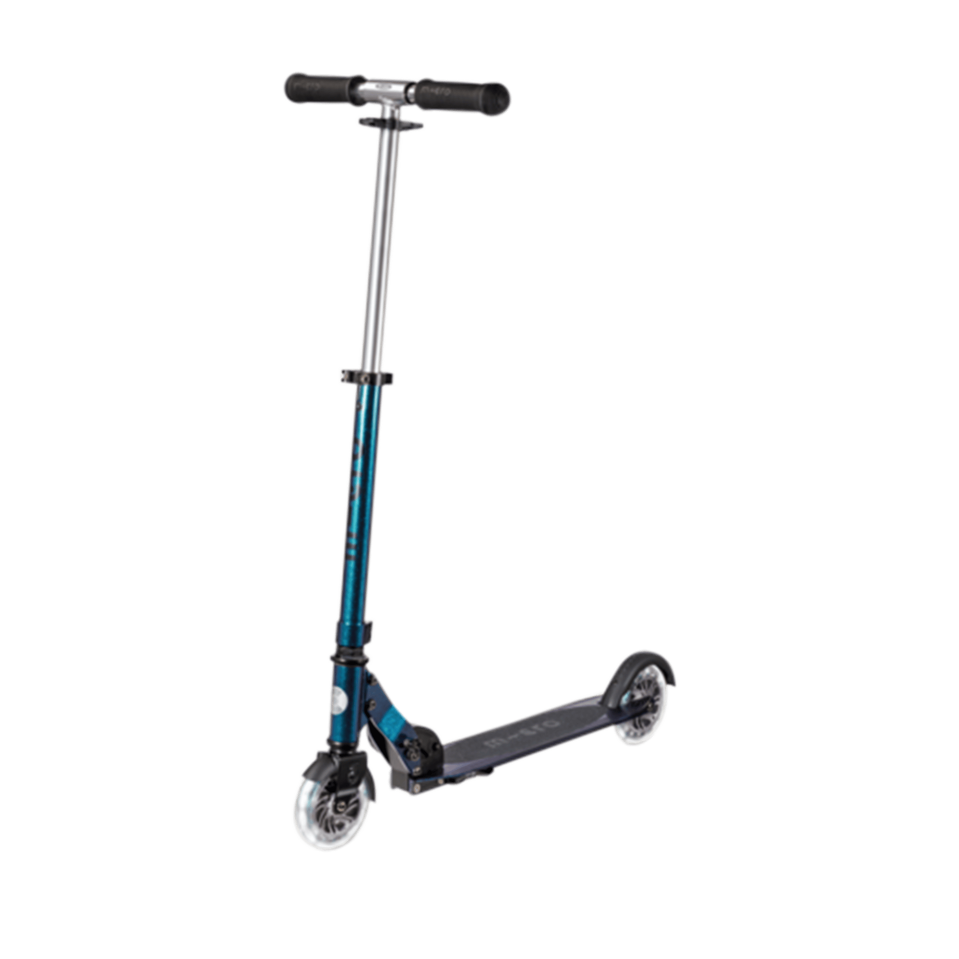 Scooter micro sprite LED Pearl green purple
