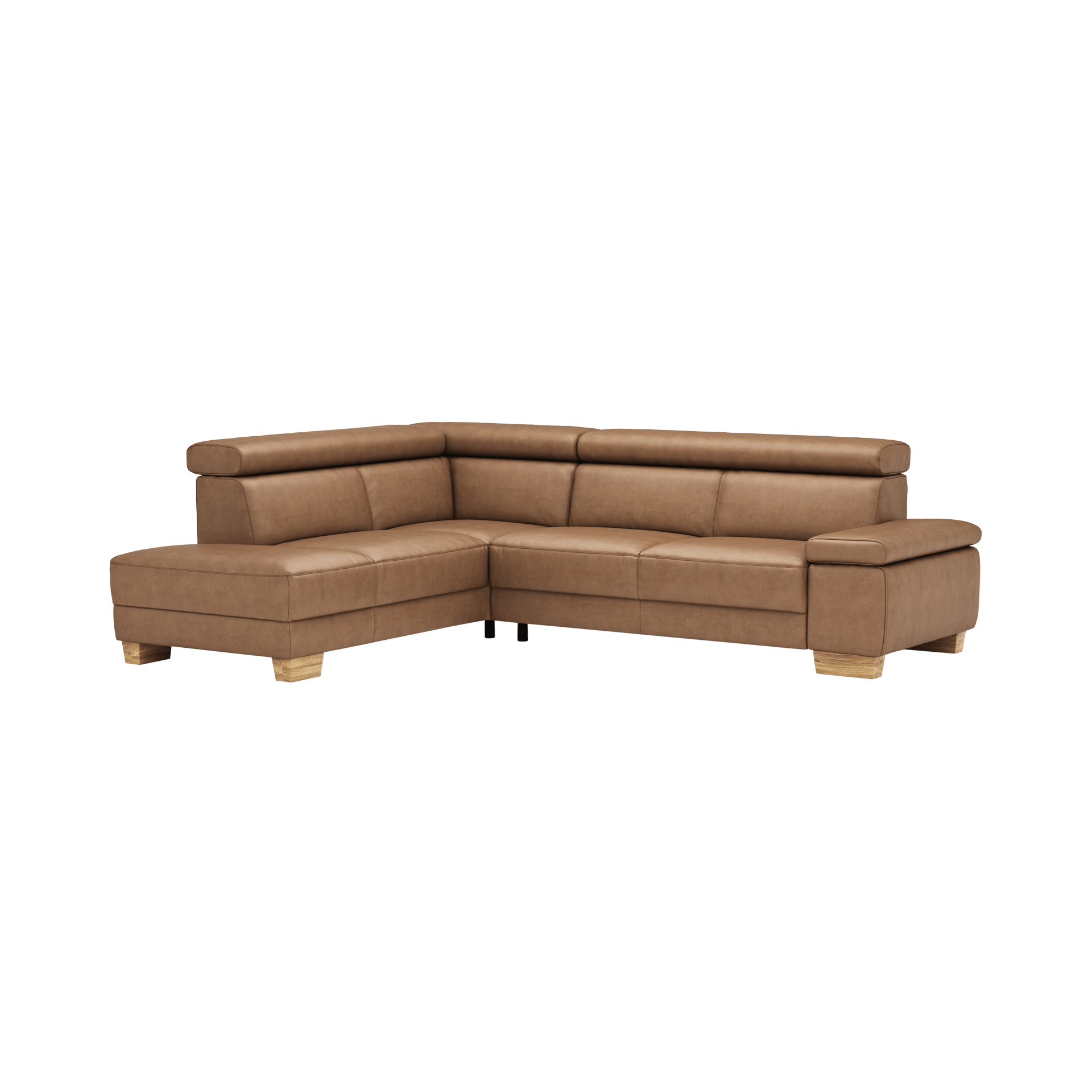 Natura Ecksofa Philadelphia Braun