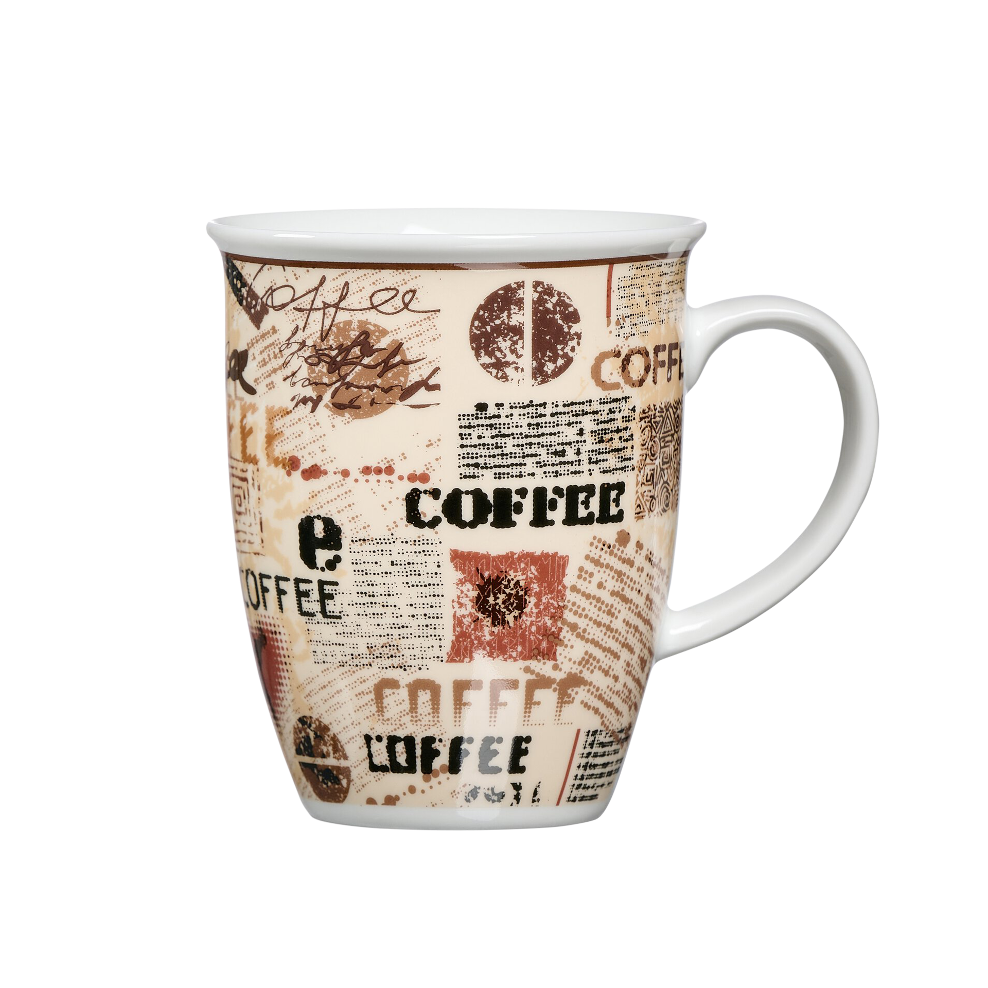 Kaffeebecher Crema Beige-Braun Kaffeebecher Crema Beige-Braun