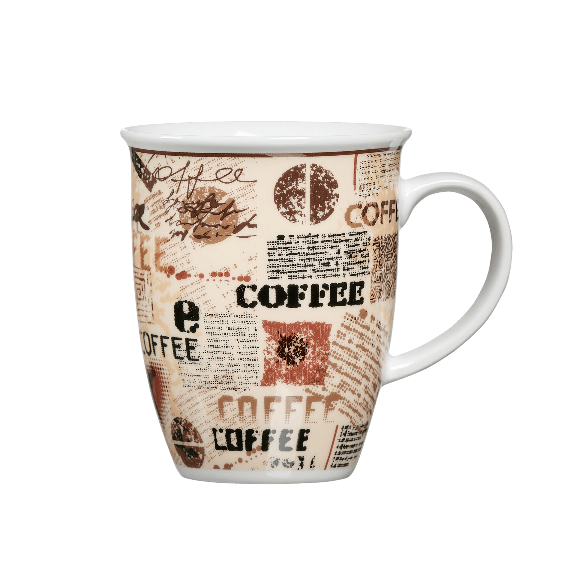 Kaffeebecher Crema Beige-Braun
