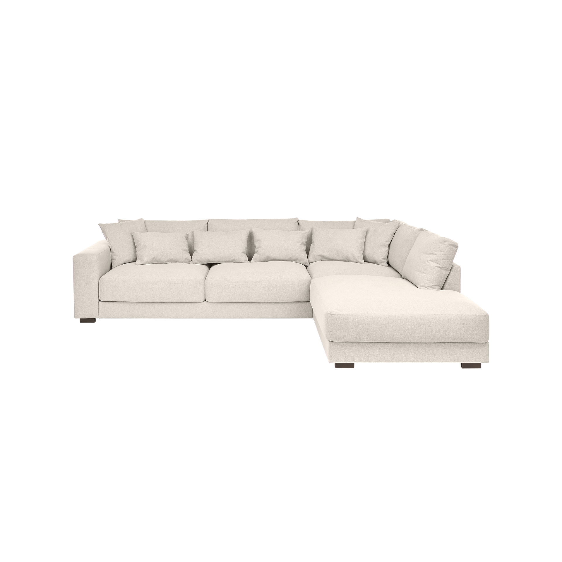 Ecksofa Diego Weiß