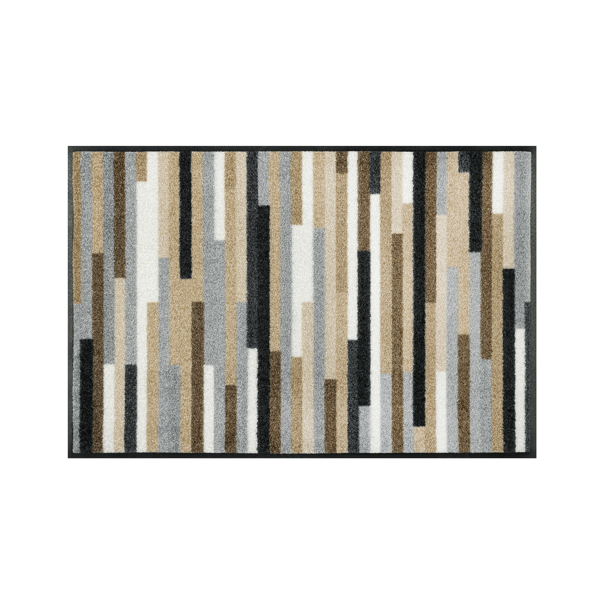 Fußmatte Mikado Stripes 50x75 Bunt-Natur