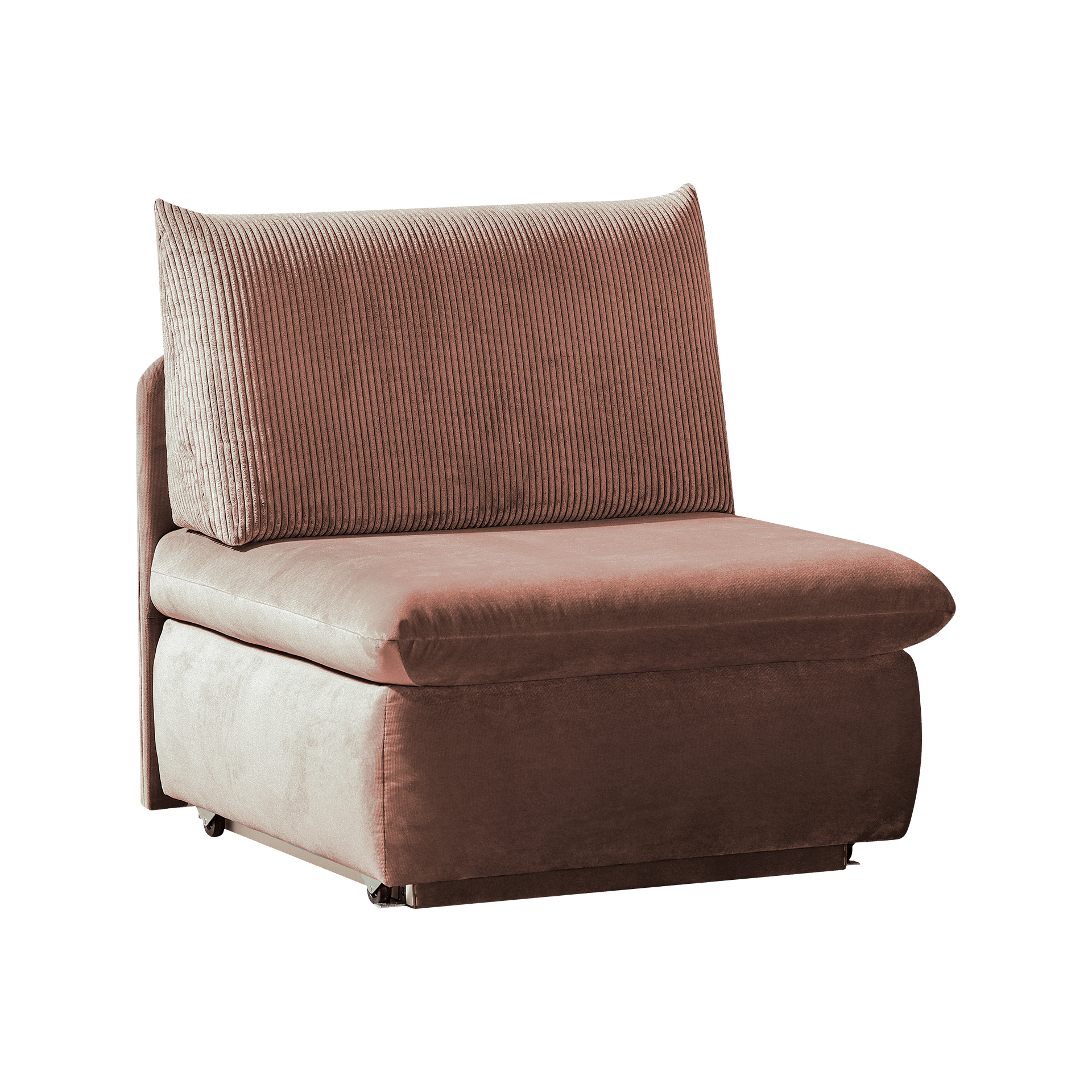Inovationi Schlafsessel Etienne Cord Bezug Rosé Inovationi Schlafsessel Etienne Cord Bezug Rosé